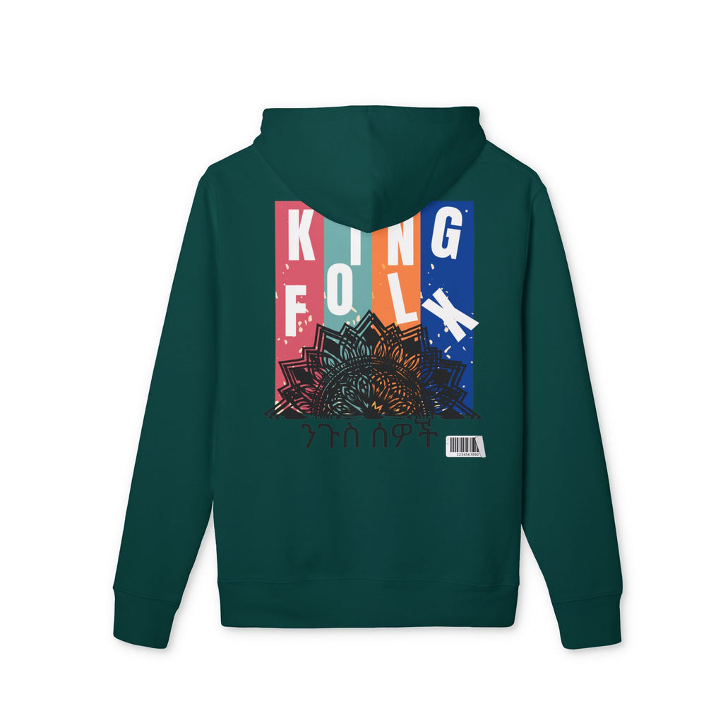 "KING PEOPLE Black Print"" Unisex Hoodie