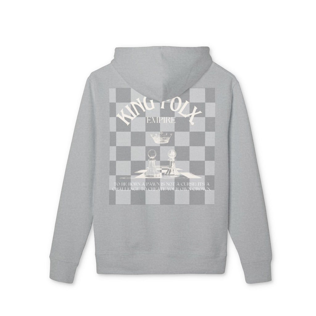 "PAWNS TO KINGS WHITE Print" Unisex Hoodie