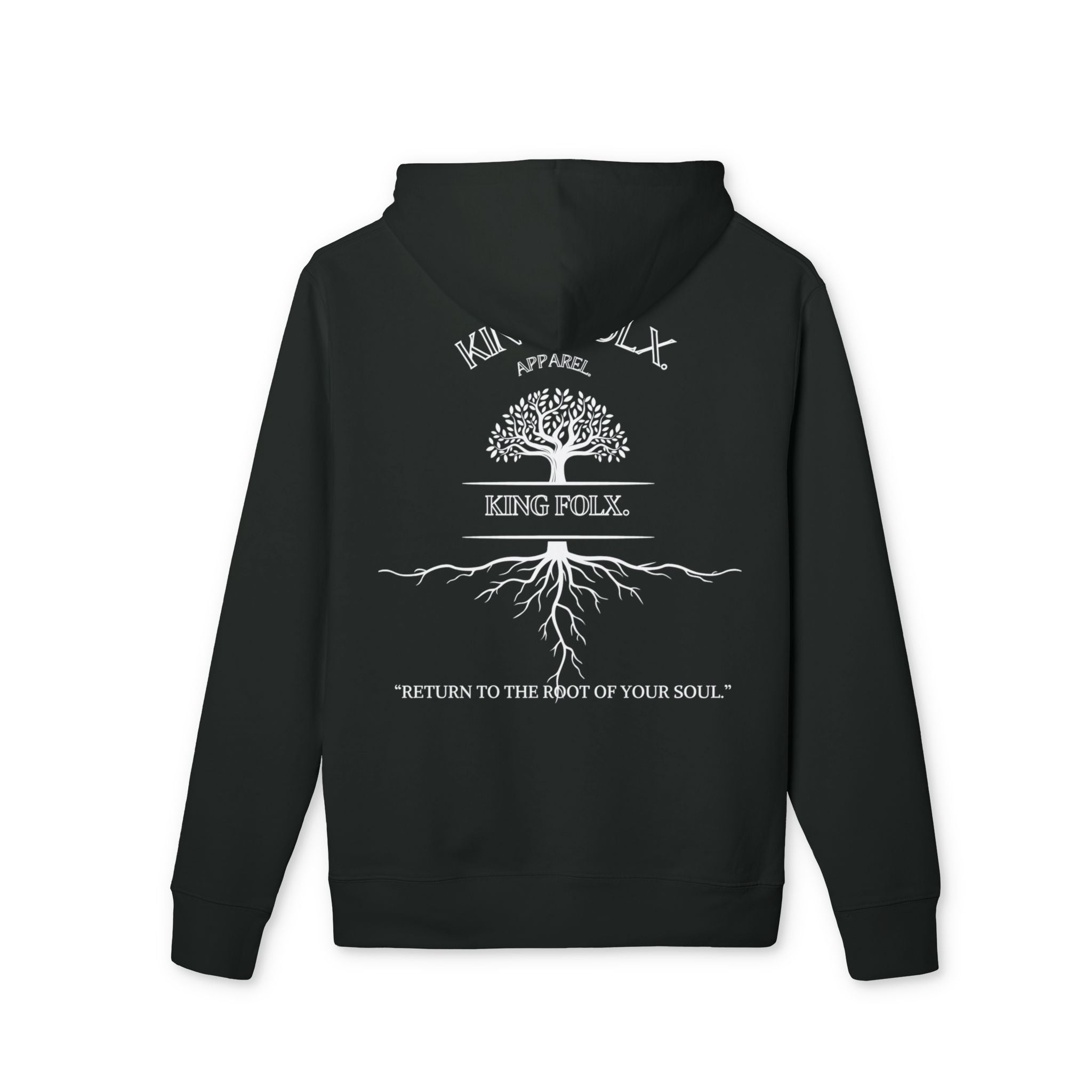 "Tree of Life White Print"- Unisex Hoodie