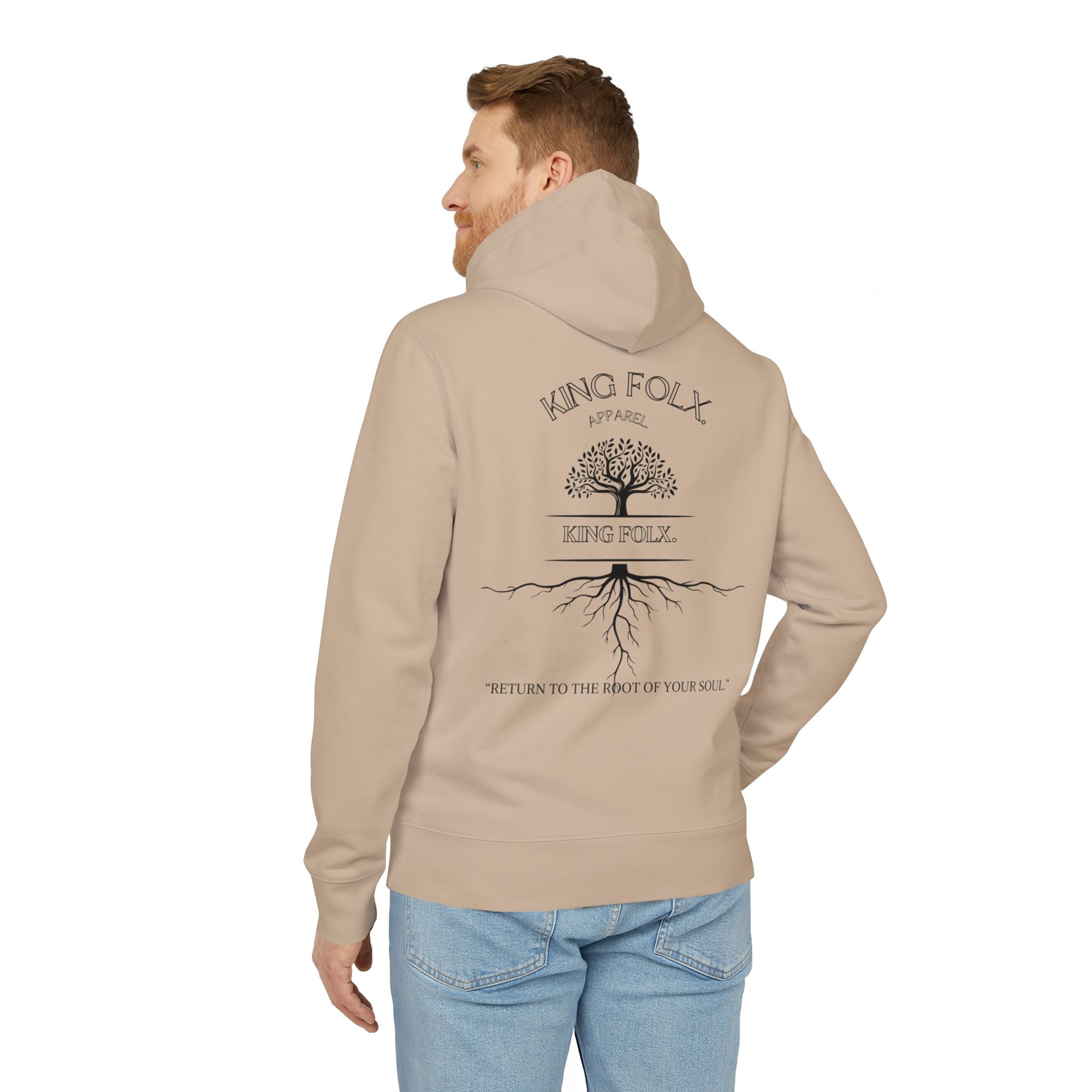 "Tree of Life Black Print"- Unisex Hoodie