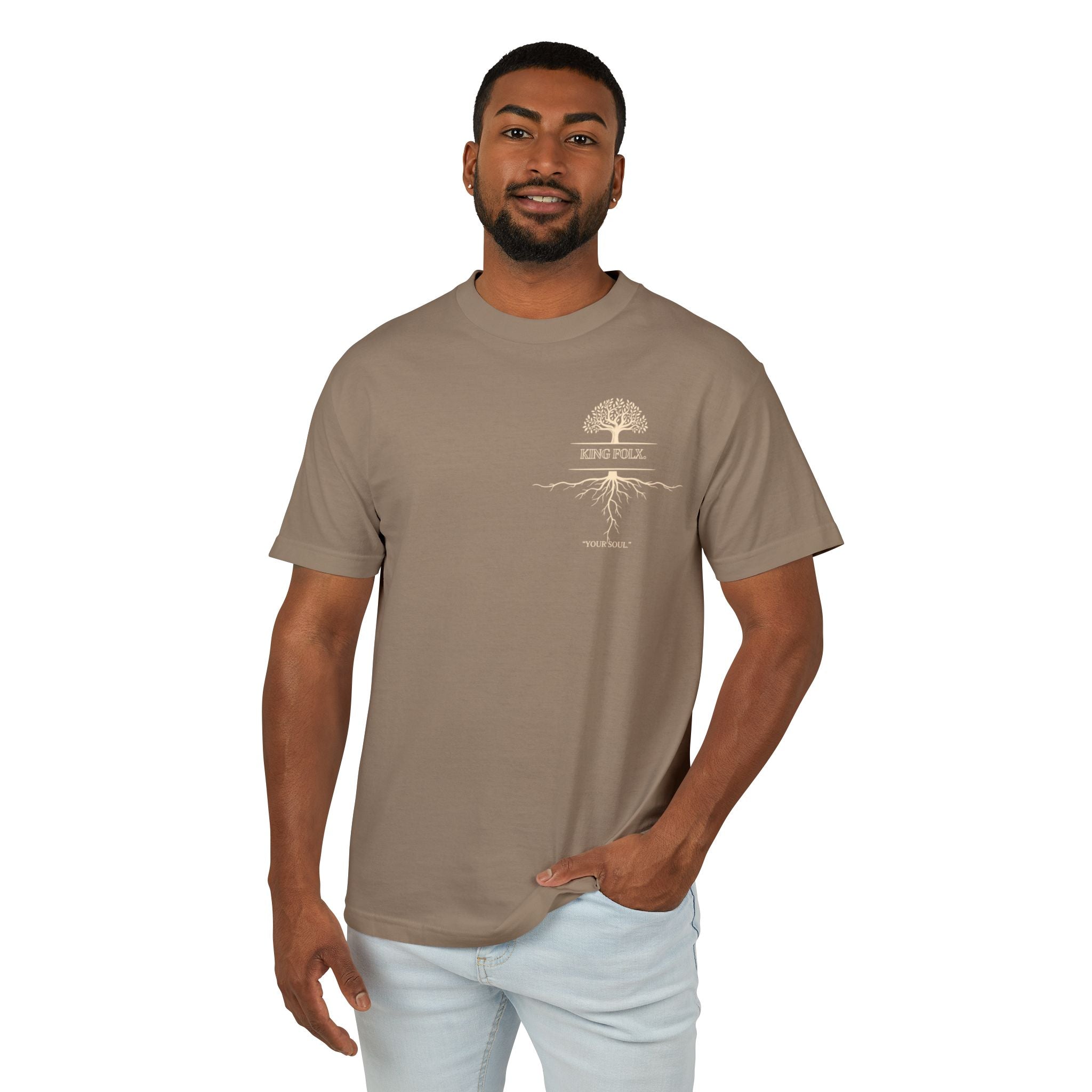 "Tree of Life Off-White Print"- Unisex T-Shirt