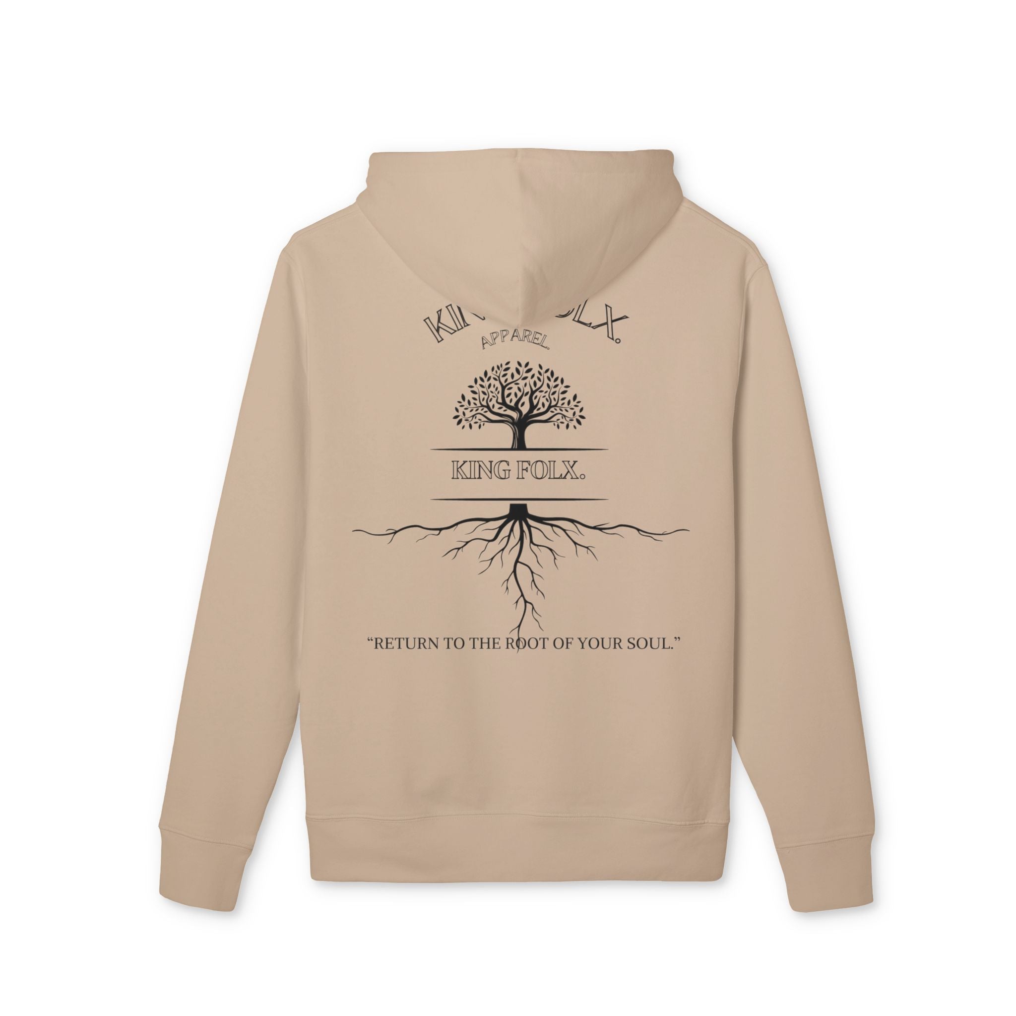 "Tree of Life Black Print"- Unisex Hoodie
