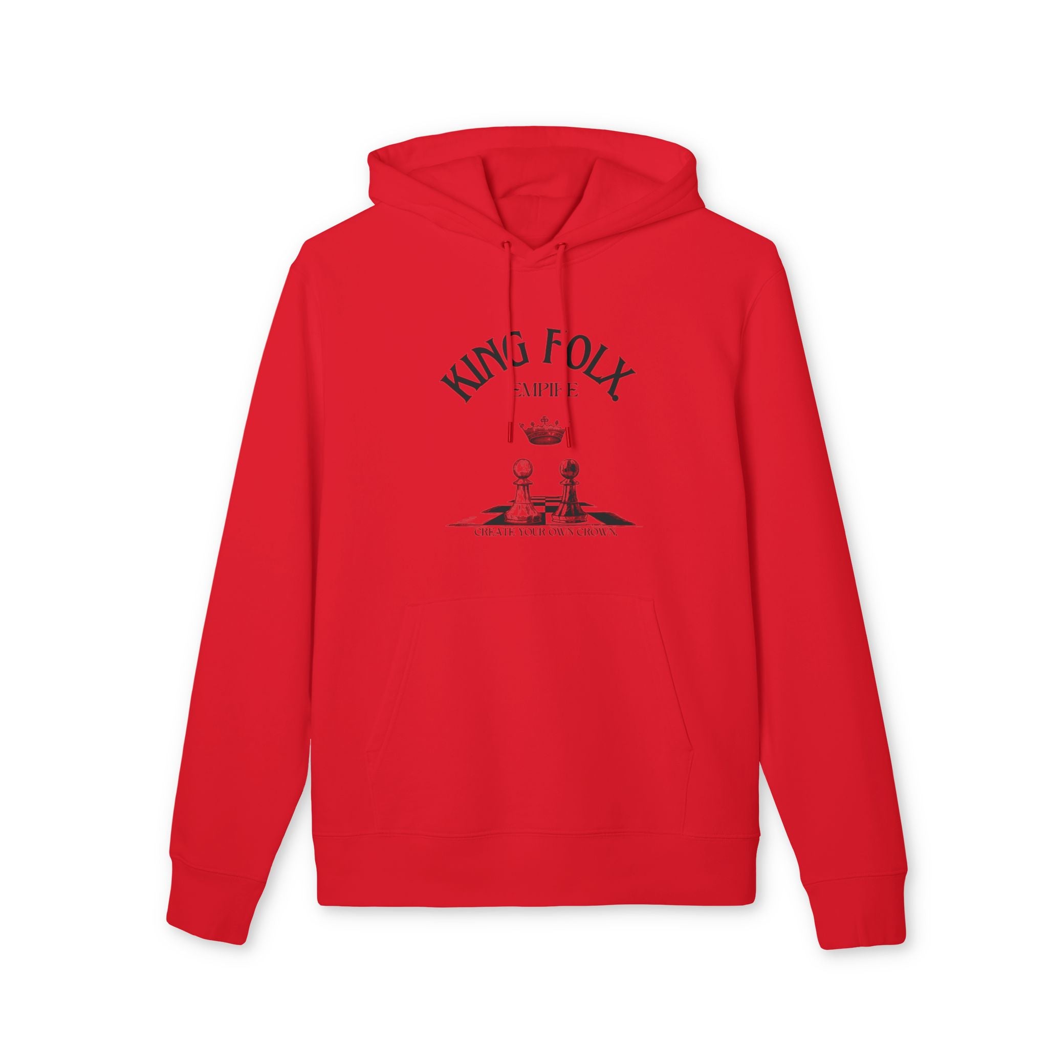 "PAWNS TO KINGS BLACK Print" Unisex Hoodie