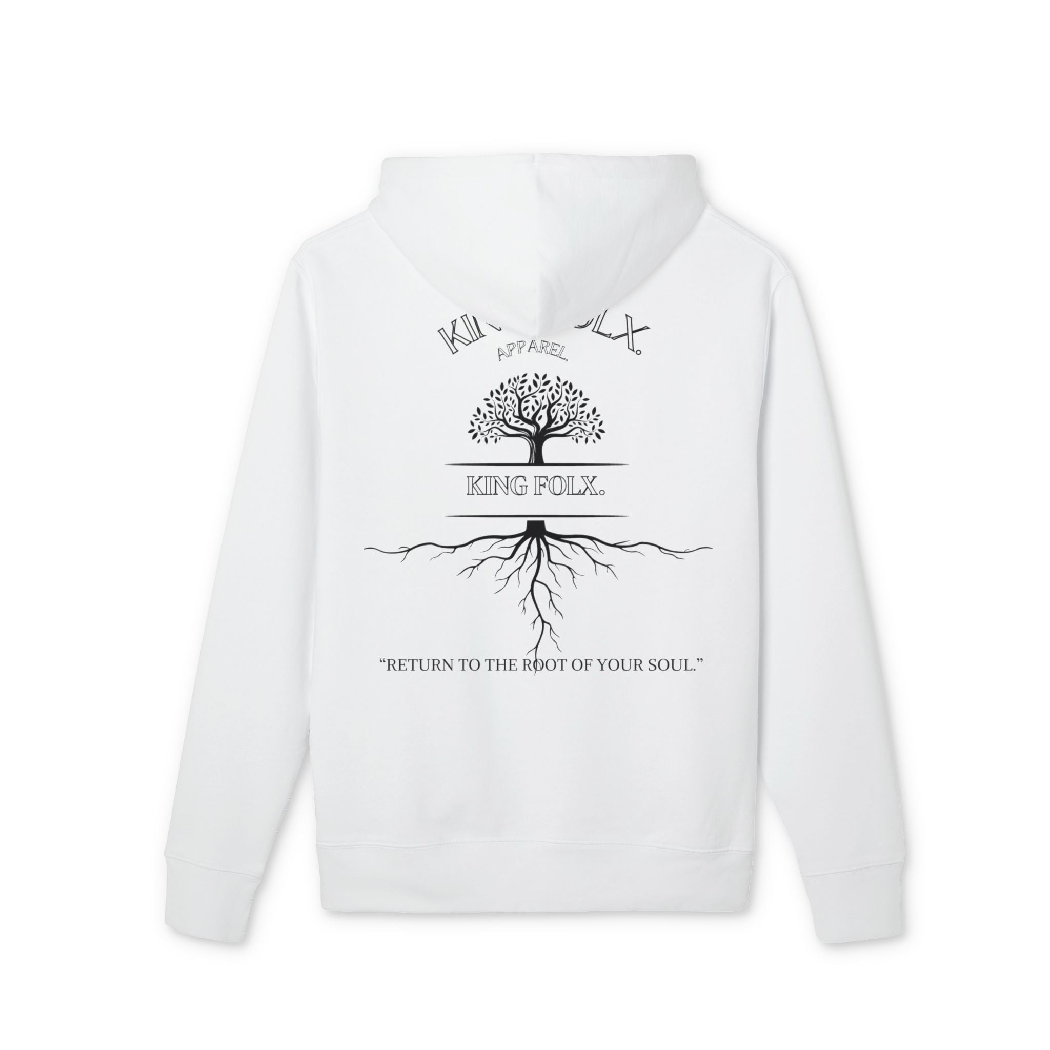 "Tree of Life Black Print"- Unisex Hoodie