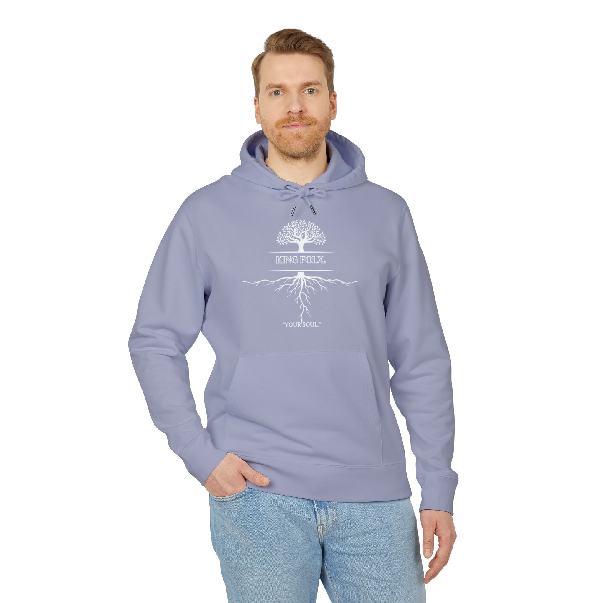 "Tree of Life White Print"- Unisex Hoodie