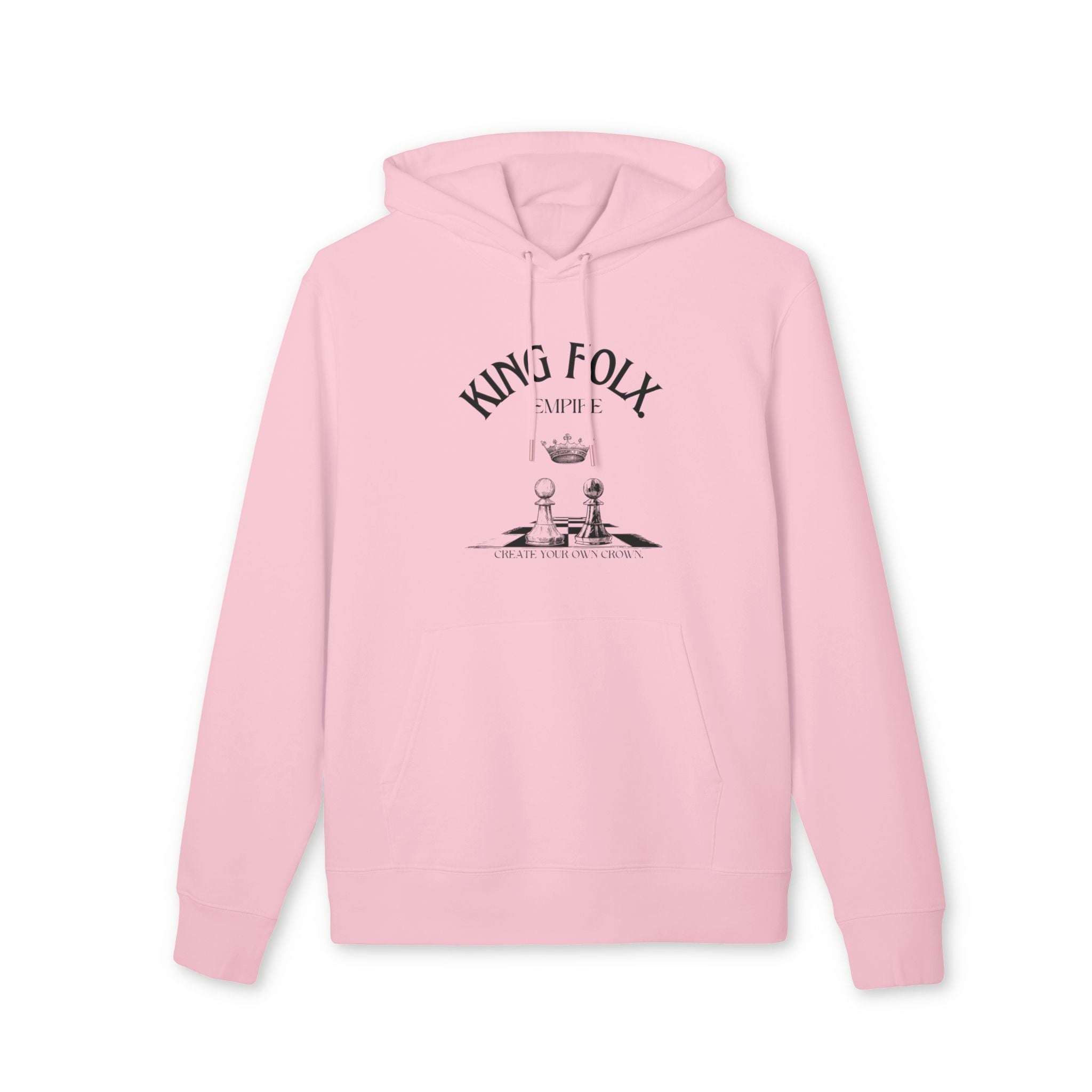 "PAWNS TO KINGS BLACK Print" Unisex Hoodie