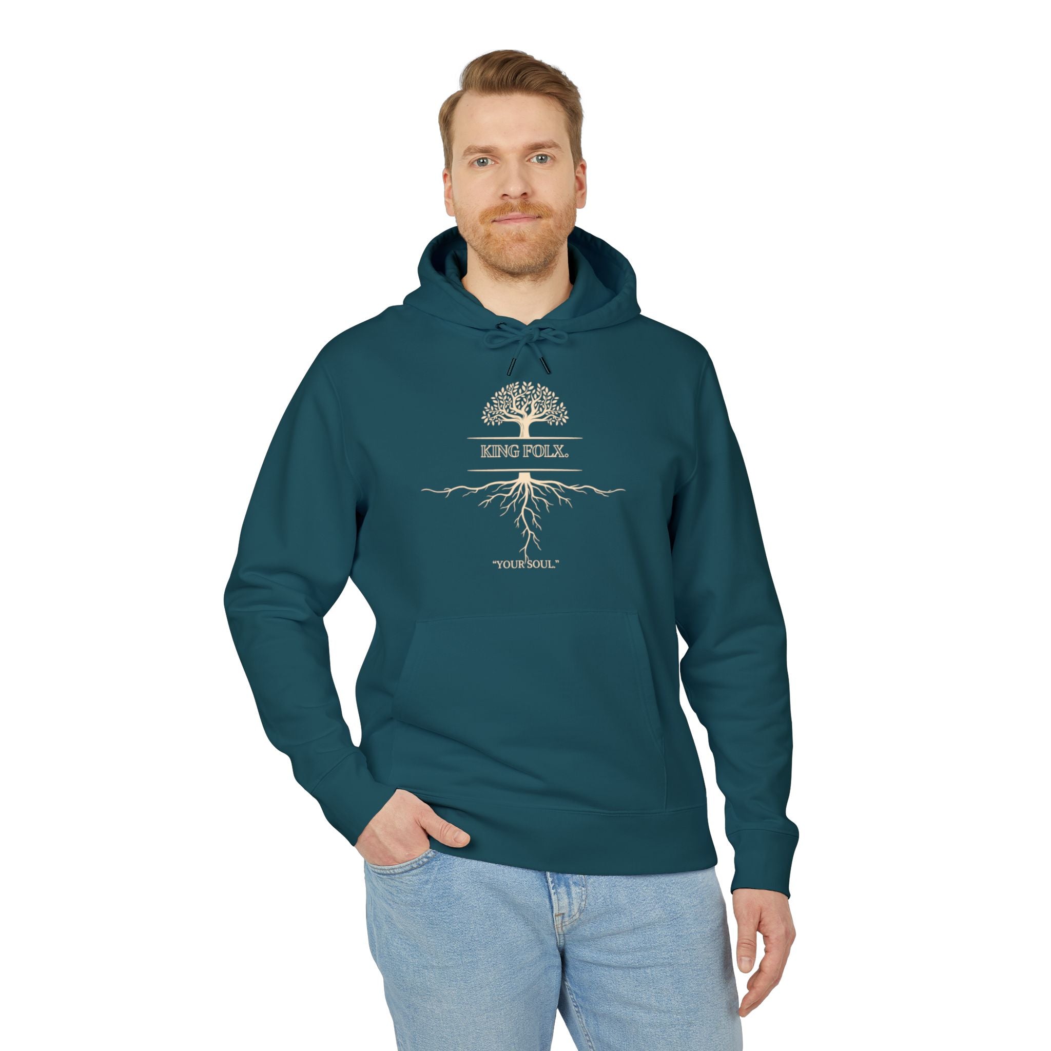 "Tree of Life Off-White Print"- Unisex Hoodie