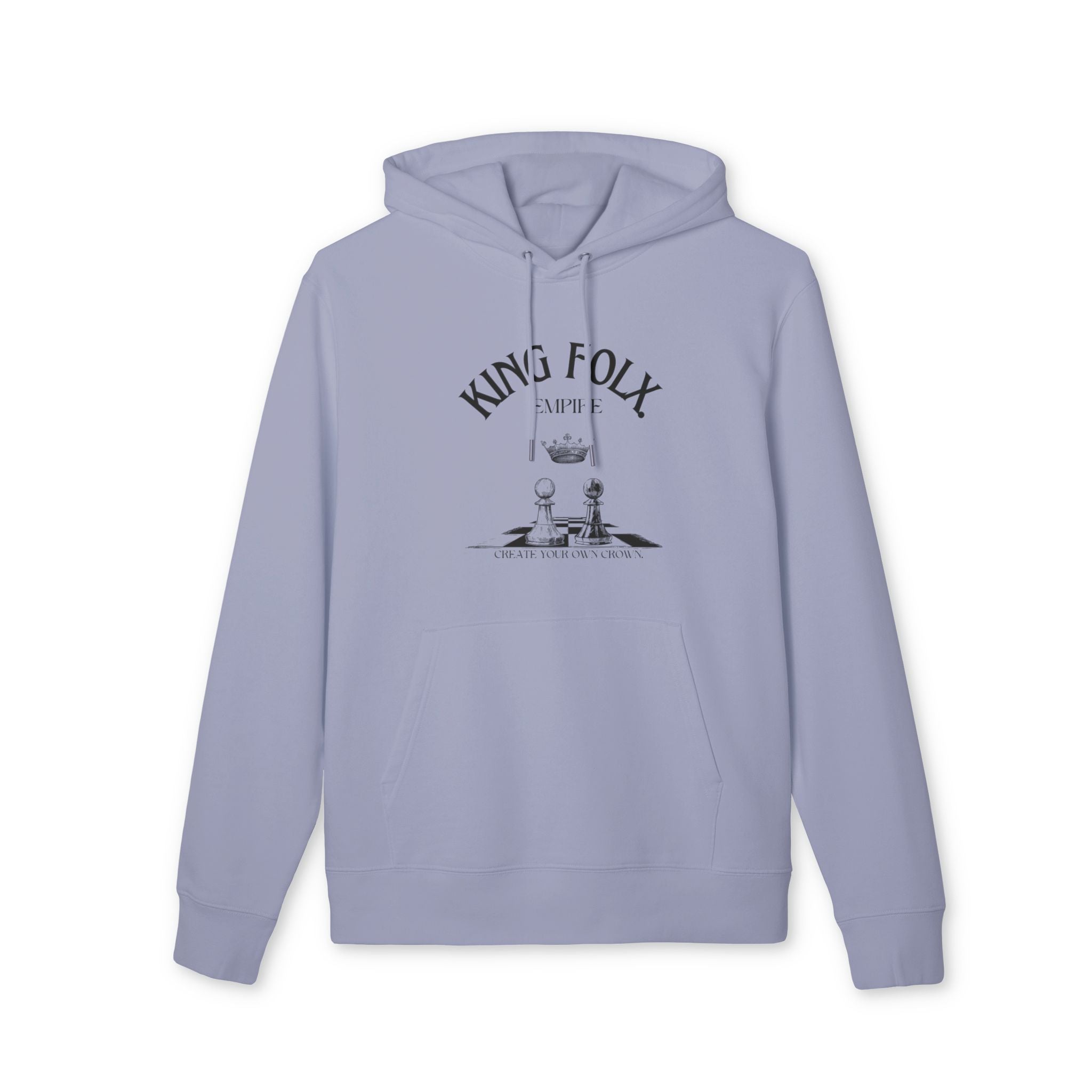 "PAWNS TO KINGS BLACK Print" Unisex Hoodie
