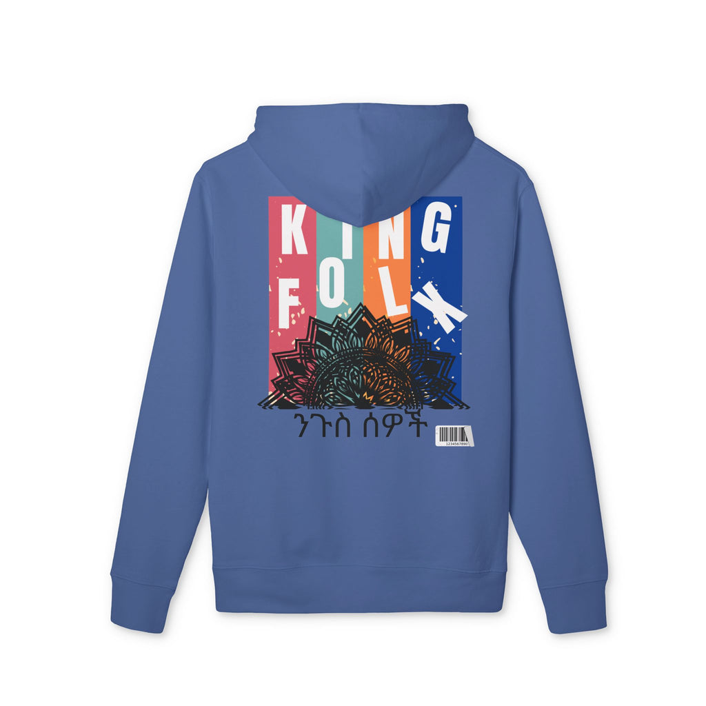 "KING PEOPLE Black Print"" Unisex Hoodie