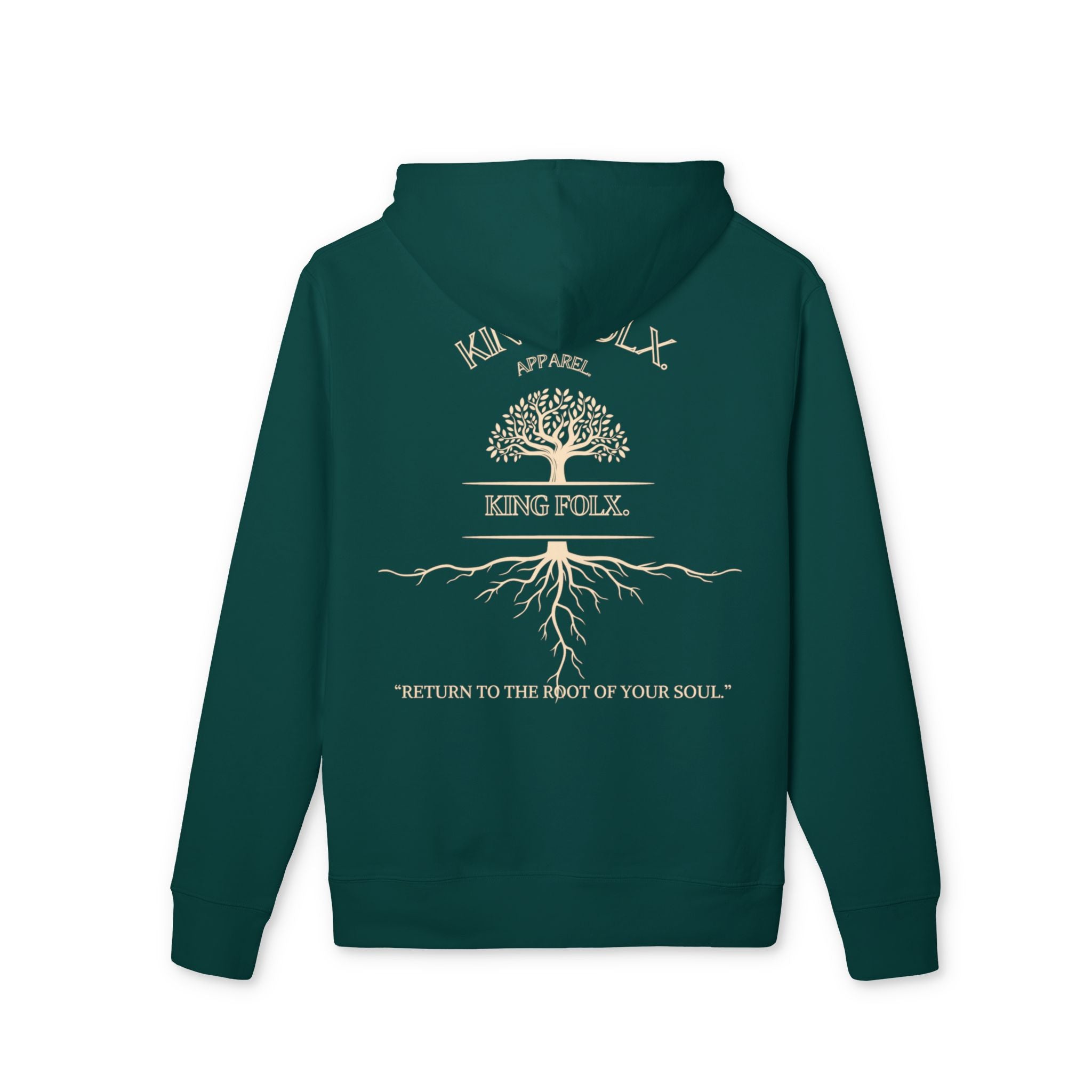 "Tree of Life Off-White Print"- Unisex Hoodie