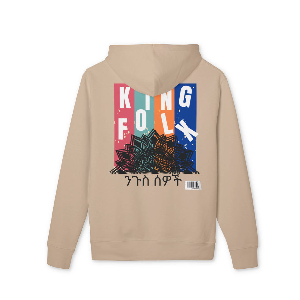 "KING PEOPLE Black Print"" Unisex Hoodie