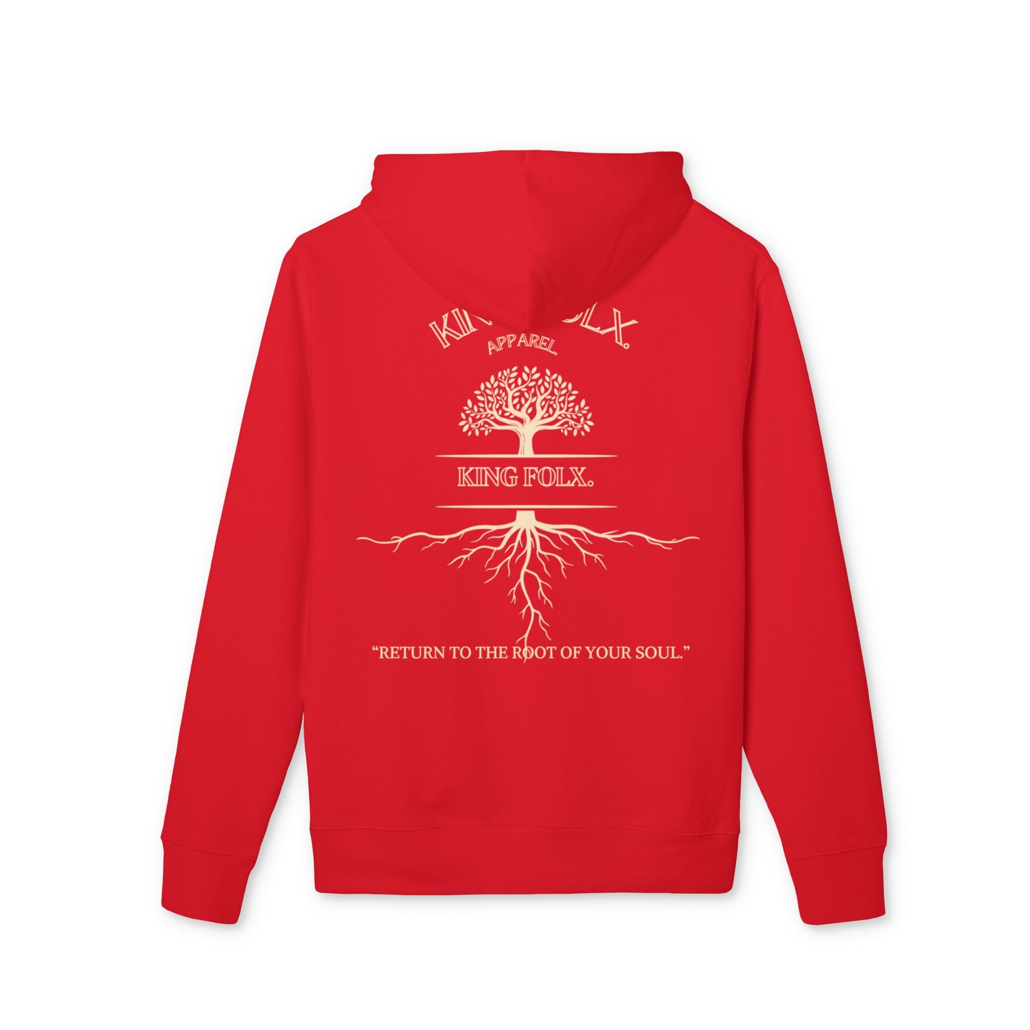 "Tree of Life Off-White Print"- Unisex Hoodie