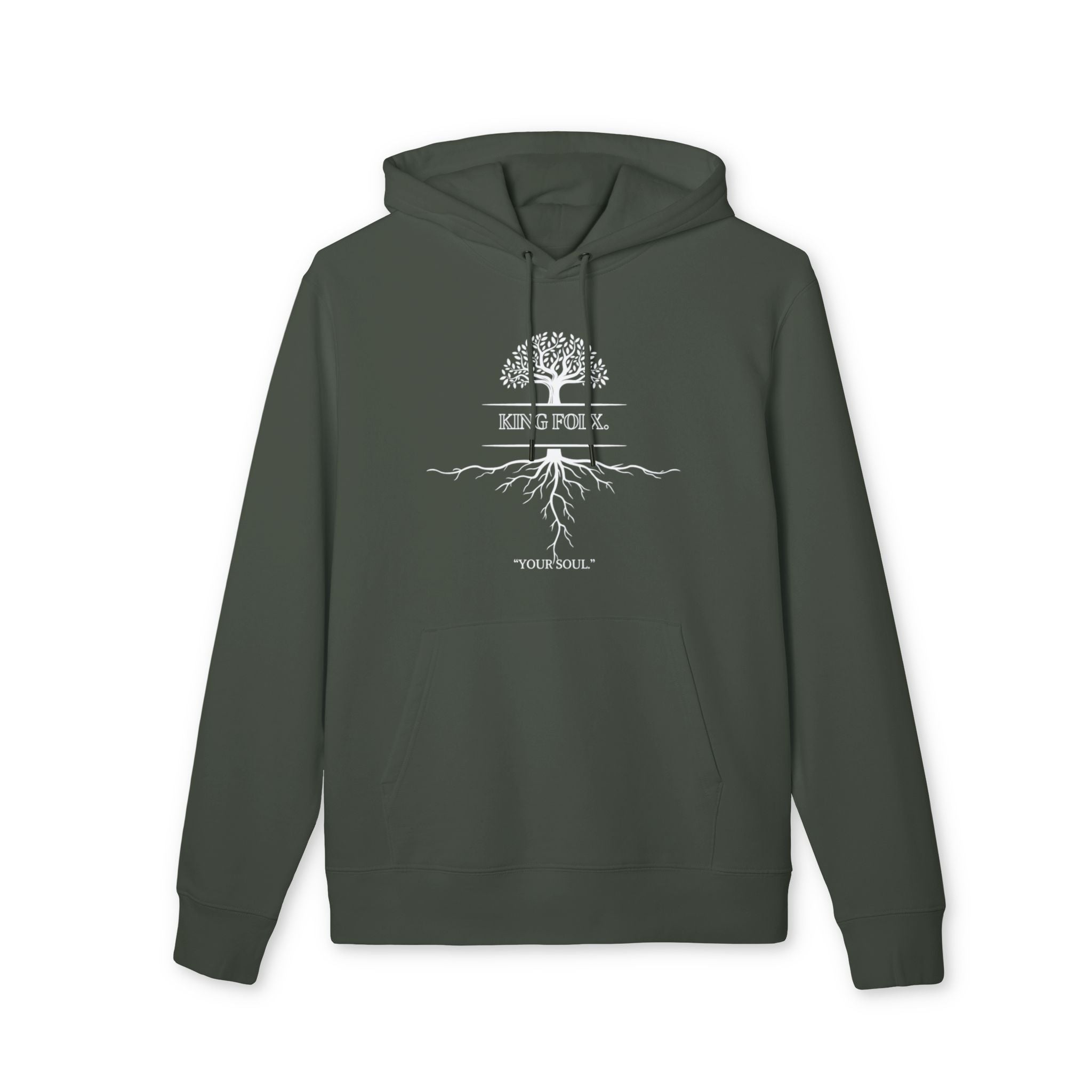 "Tree of Life White Print"- Unisex Hoodie