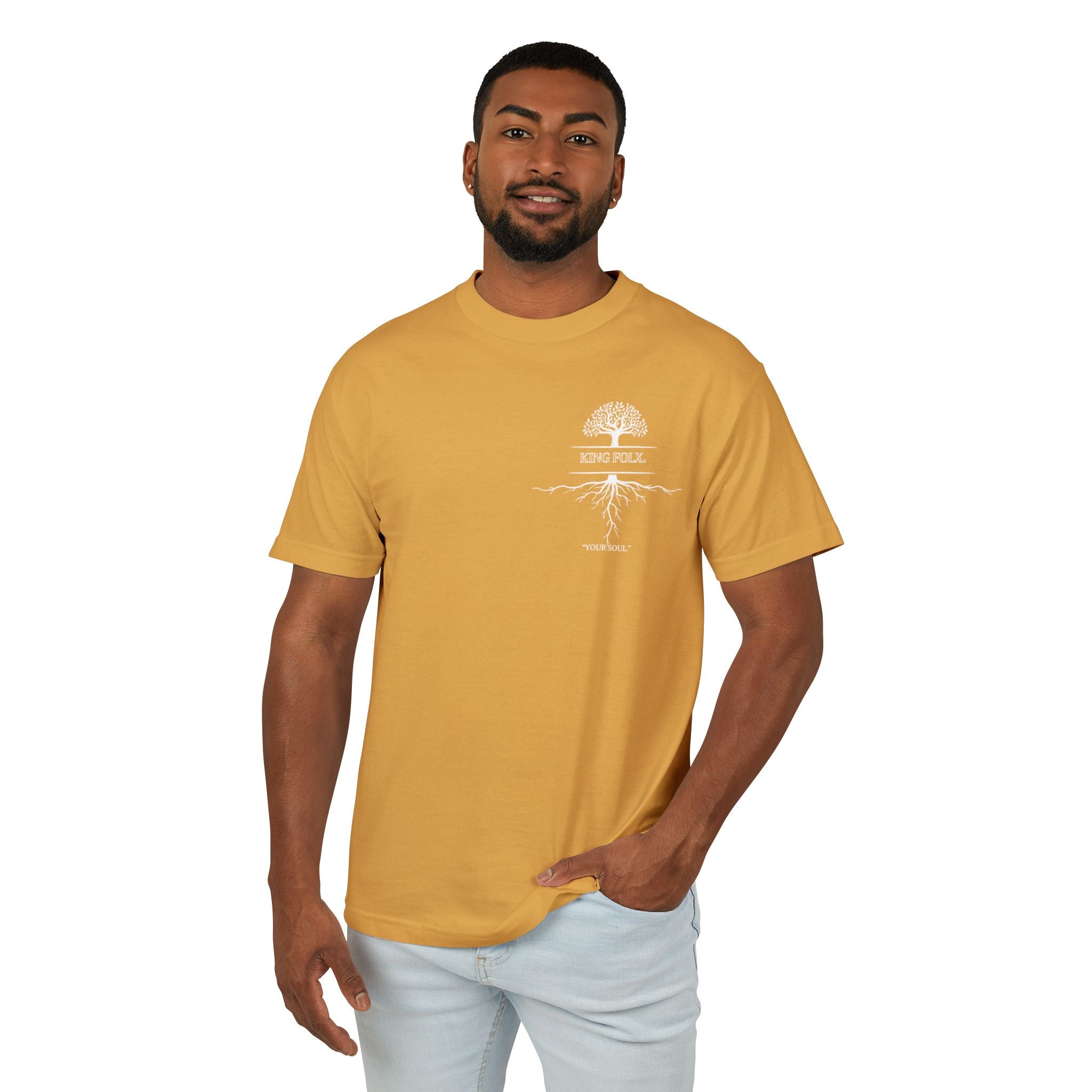 "Tree of Life White Print"- Unisex T-Shirt