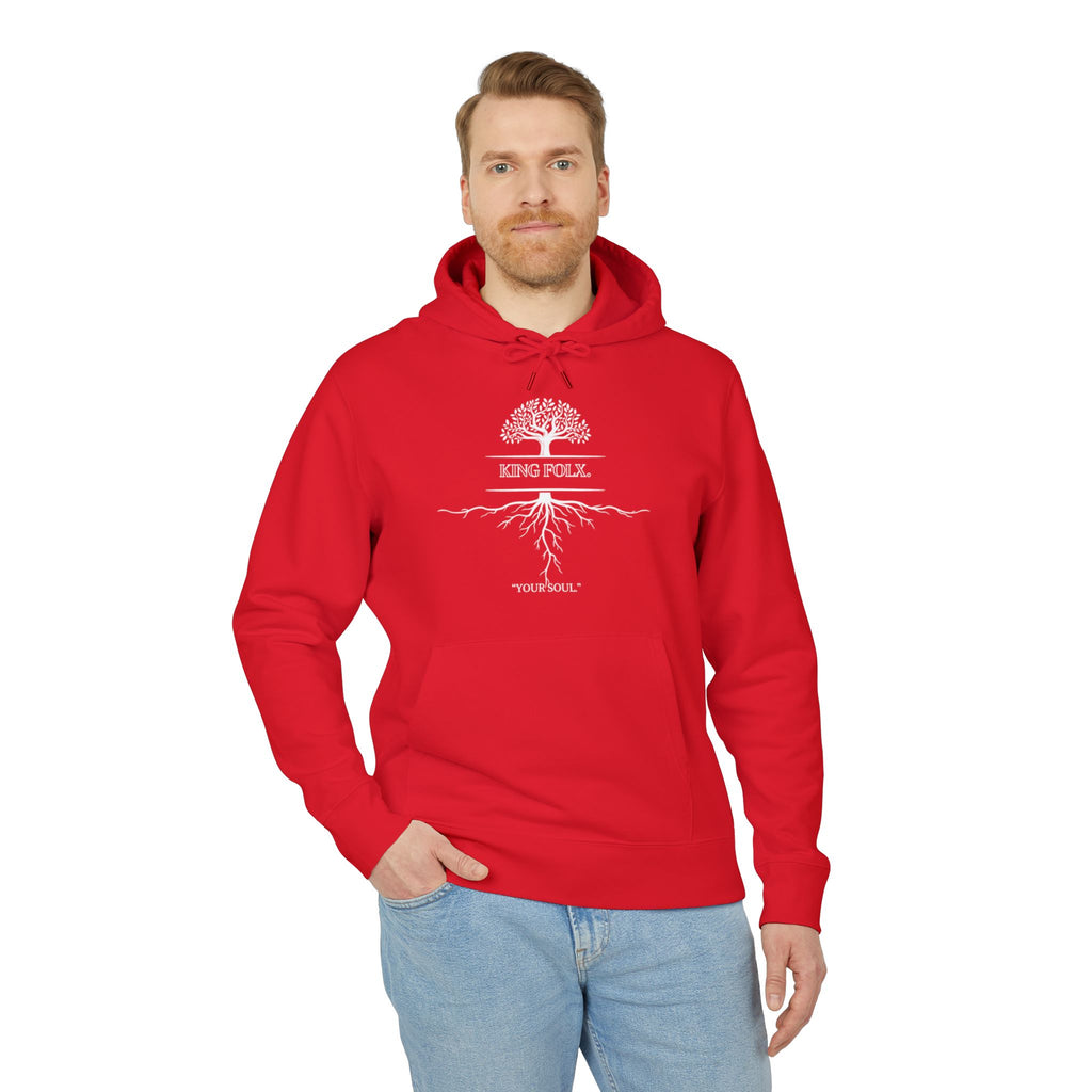"Tree of Life White Print"- Unisex Hoodie