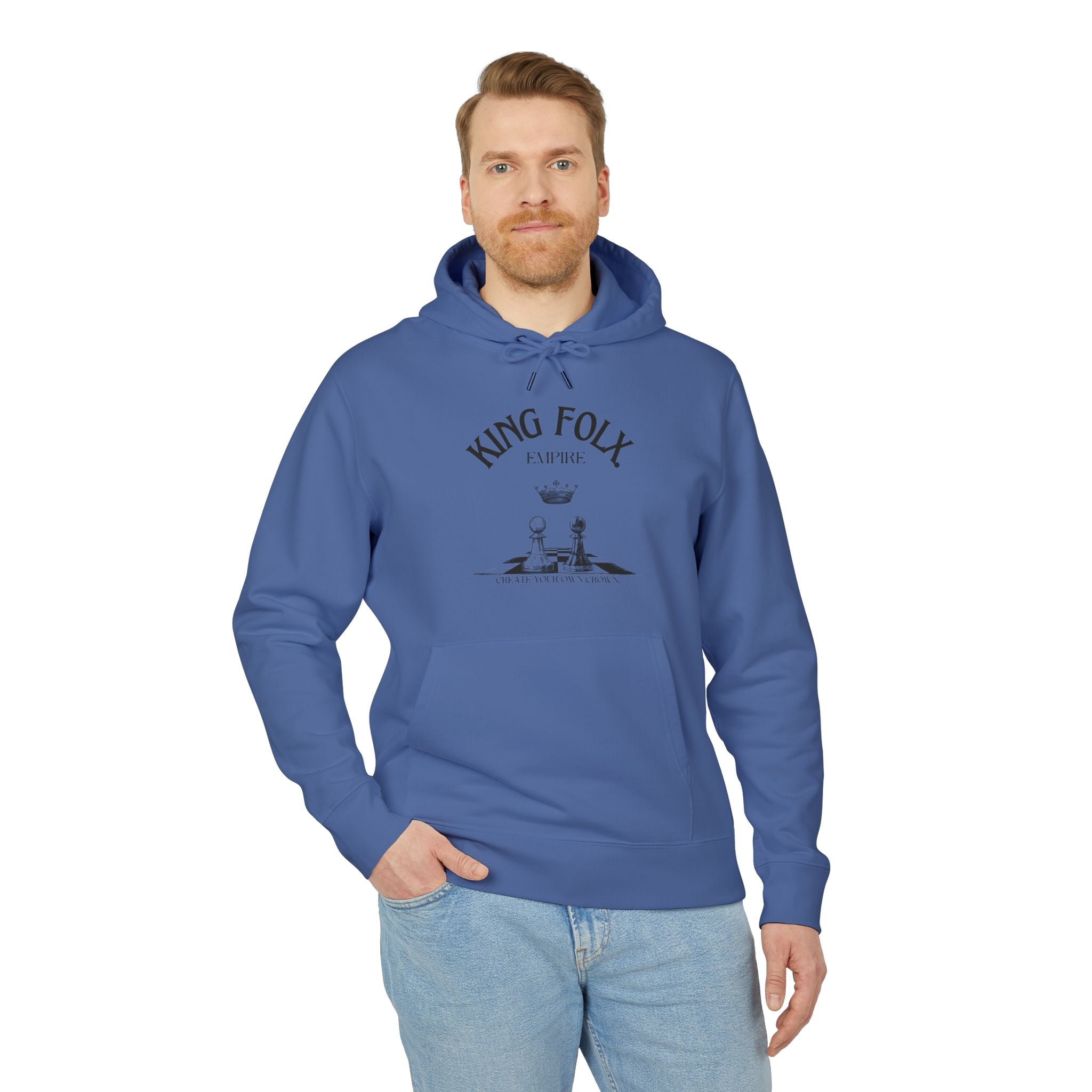 "PAWNS TO KINGS BLACK Print" Unisex Hoodie
