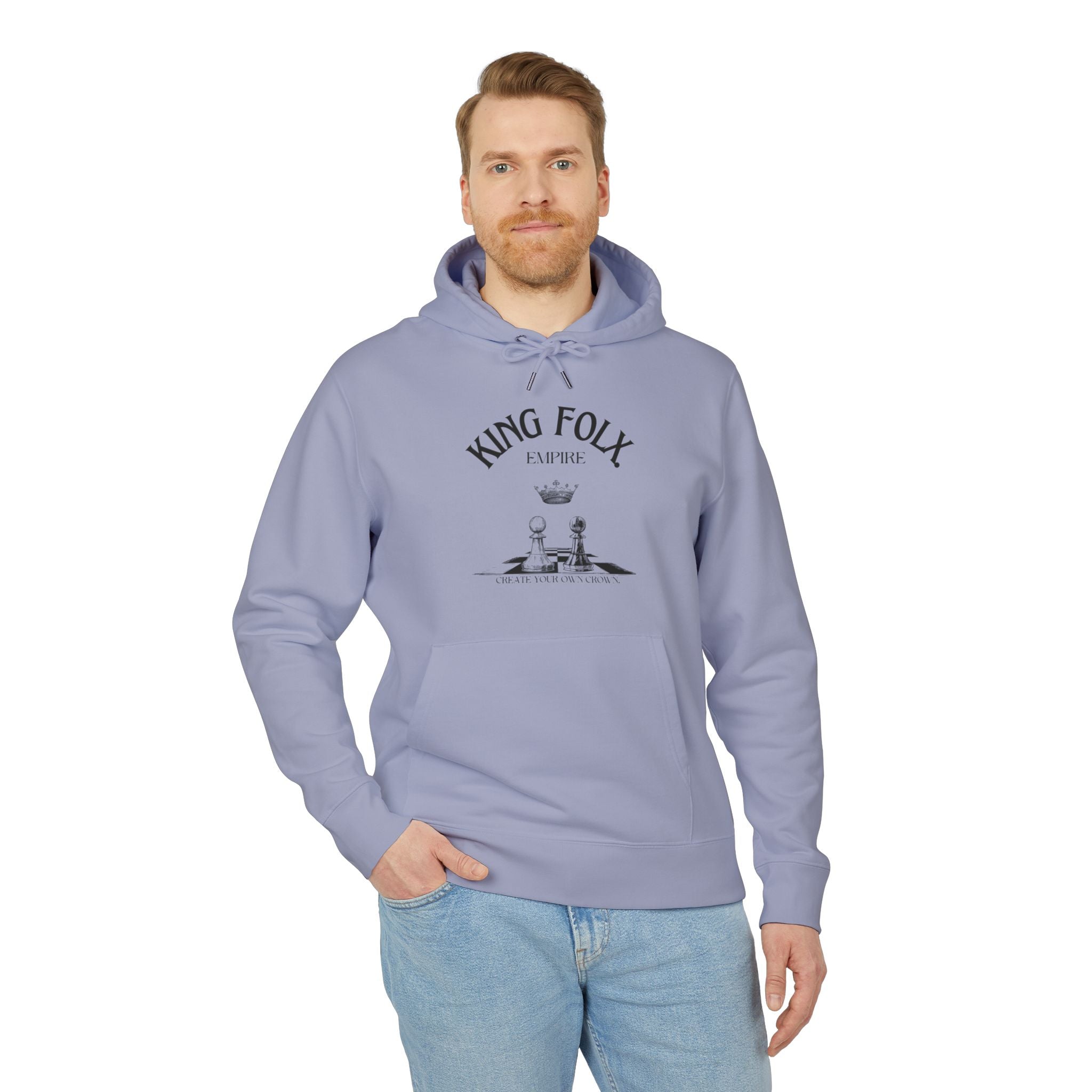 "PAWNS TO KINGS BLACK Print" Unisex Hoodie