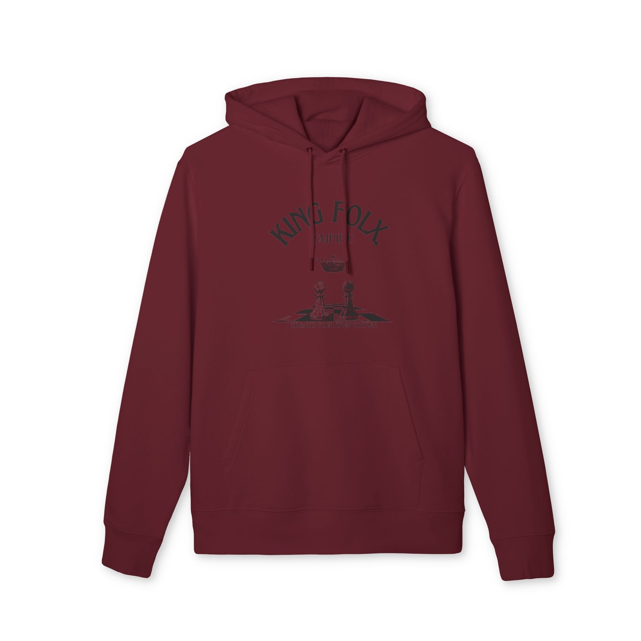 "PAWNS TO KINGS BLACK Print" Unisex Hoodie