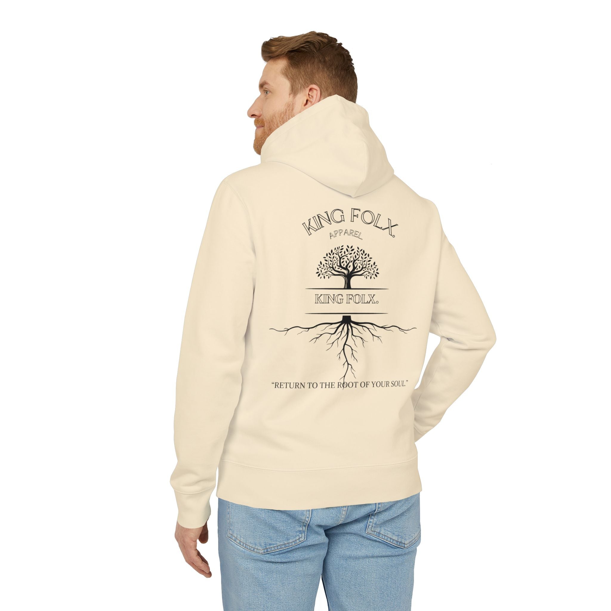 "Tree of Life Black Print"- Unisex Hoodie