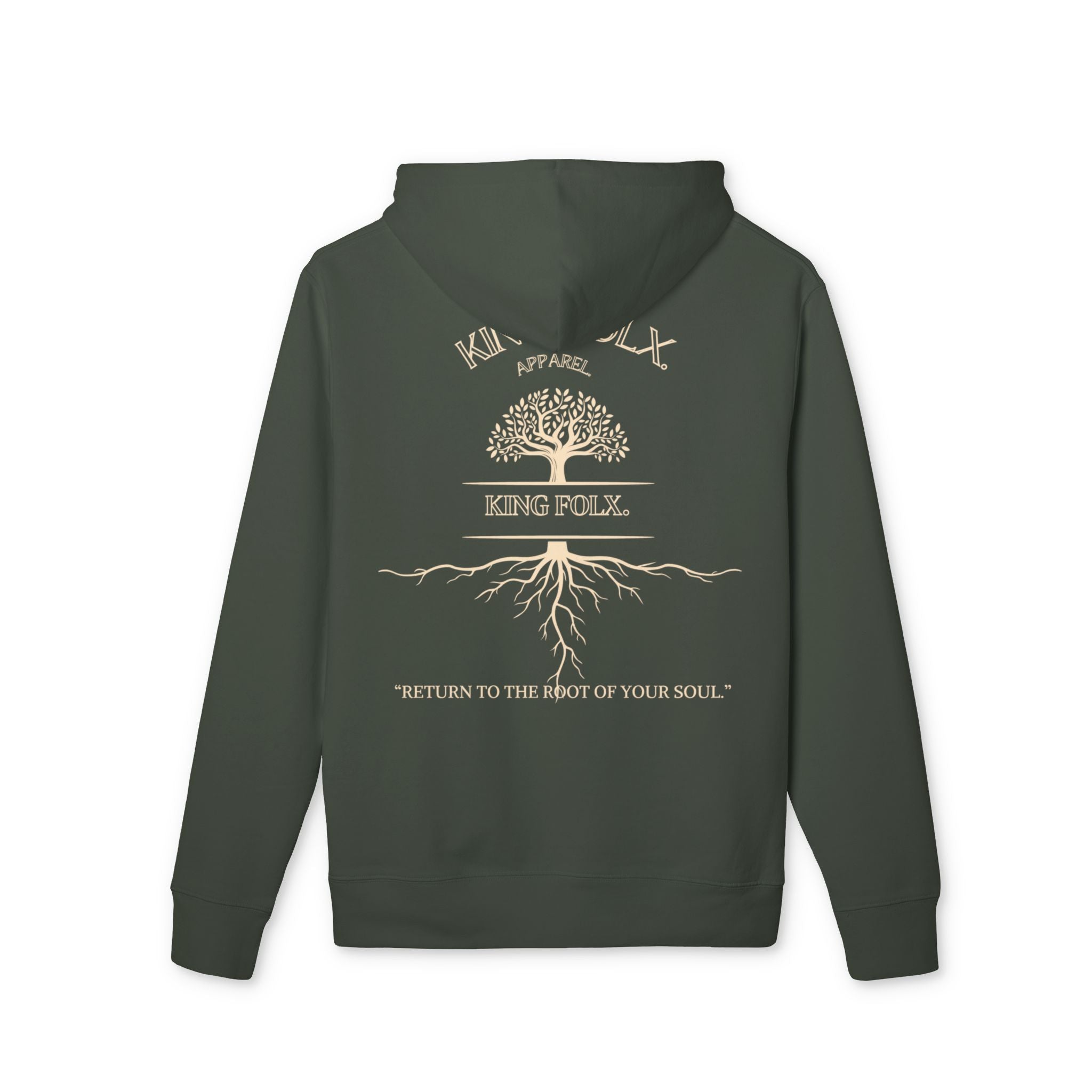 "Tree of Life Off-White Print"- Unisex Hoodie