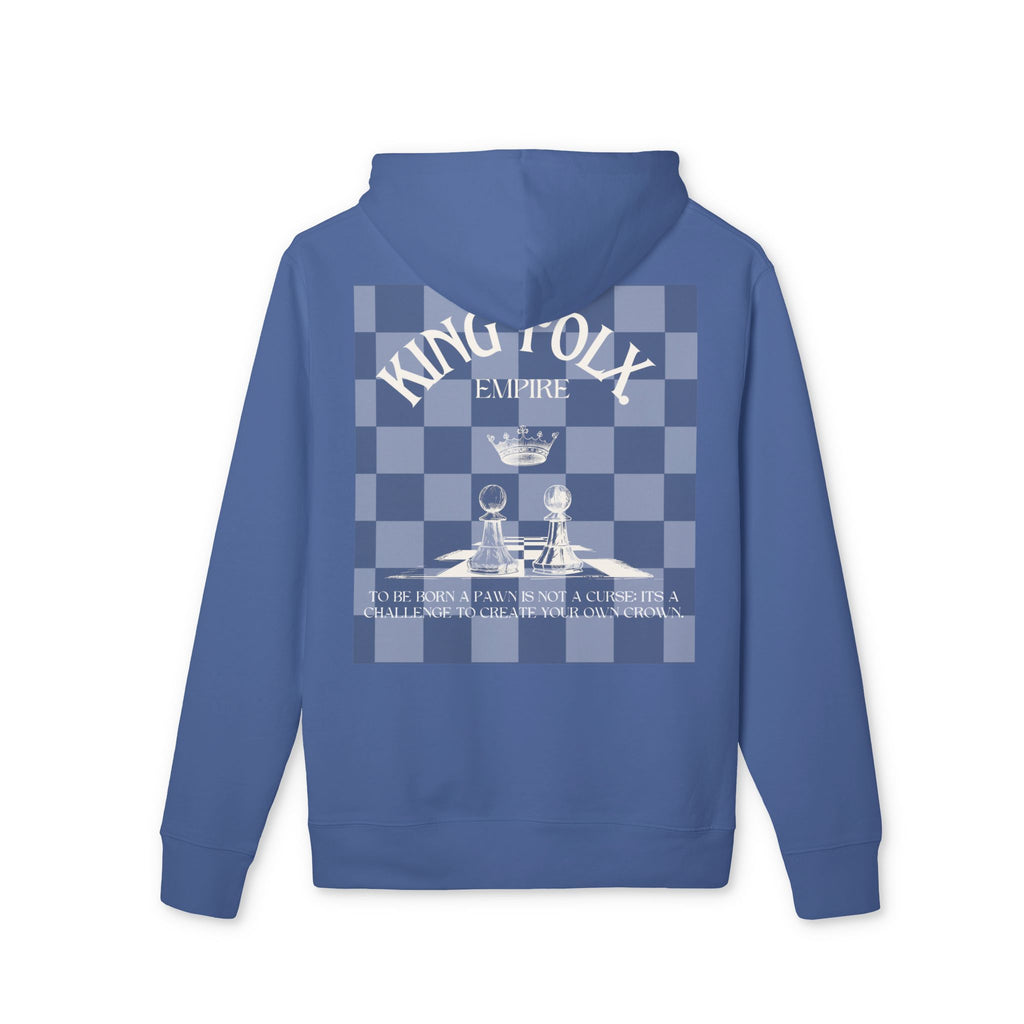 "PAWNS TO KINGS WHITE Print" Unisex Hoodie