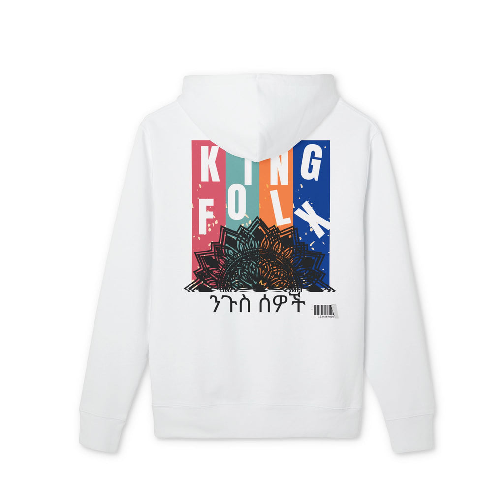 "KING PEOPLE Black Print"" Unisex Hoodie