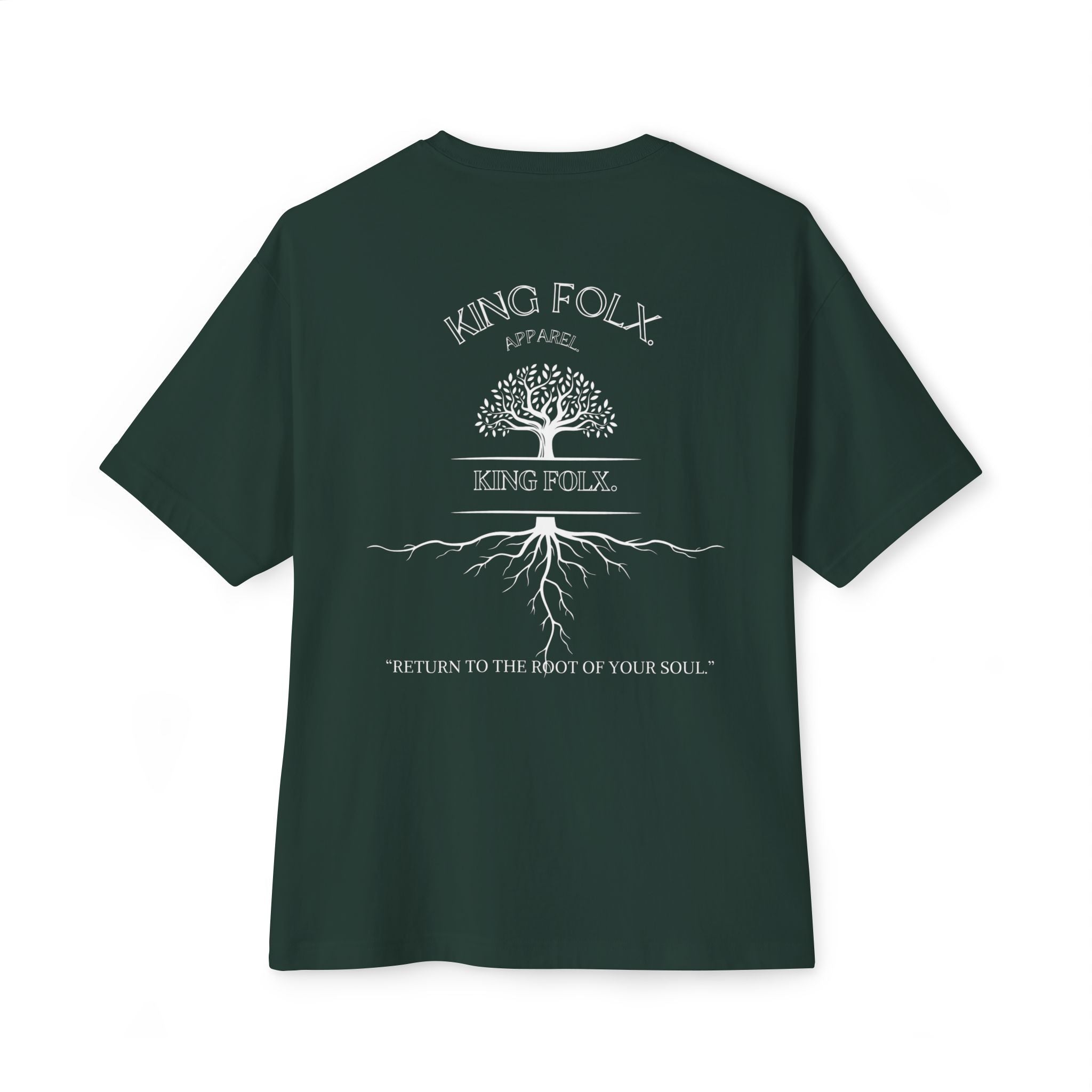 "Tree of Life White Print" Unisex T-Shirt