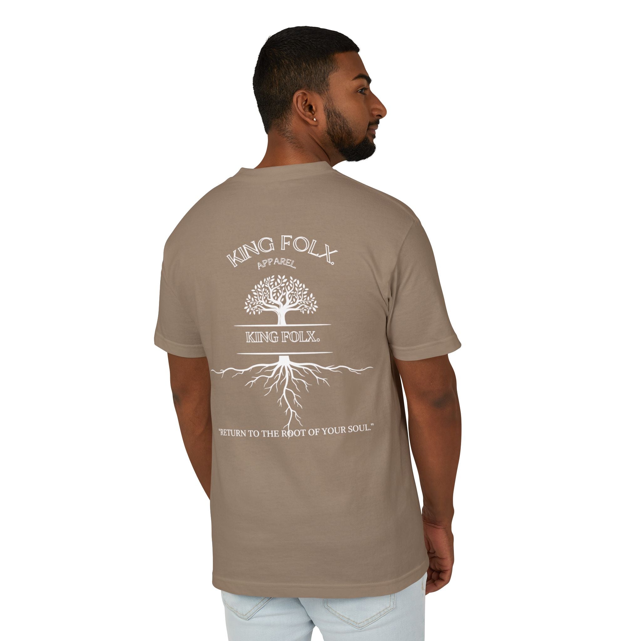"Tree of Life White Print"- Unisex T-Shirt