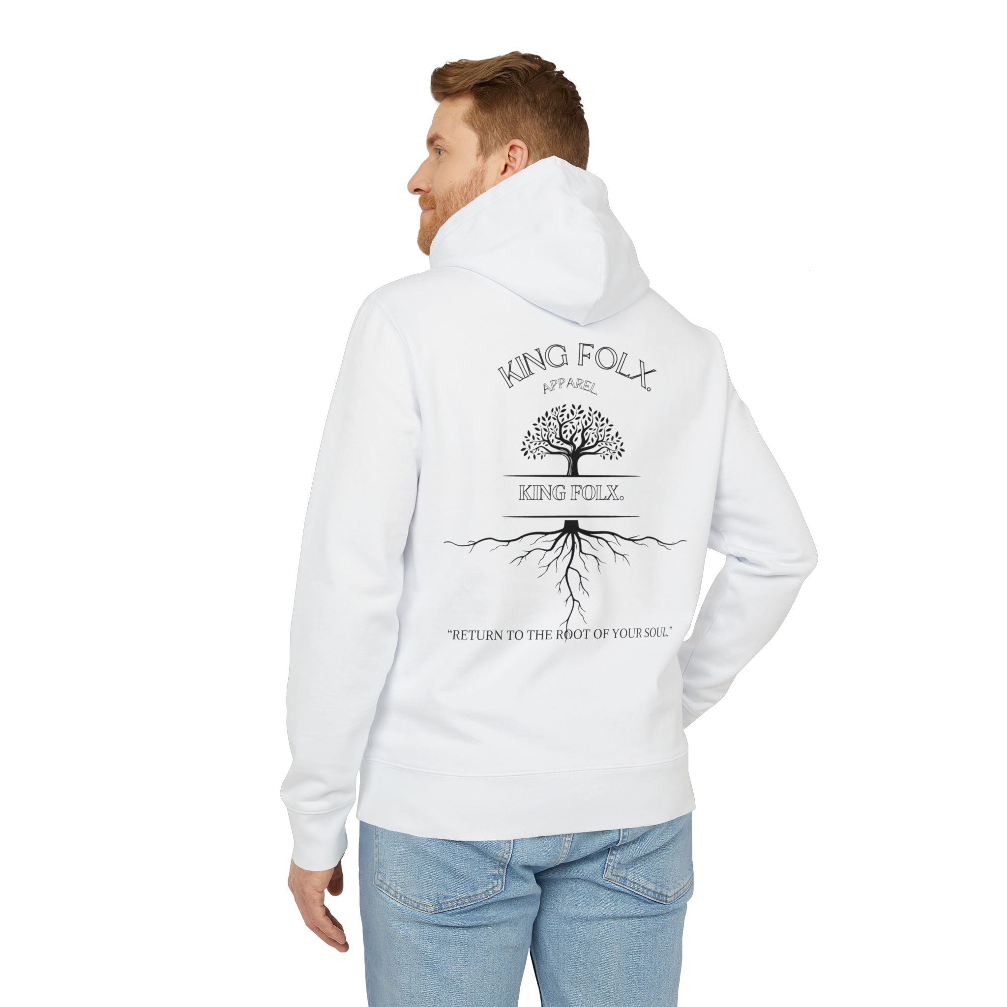 "Tree of Life Black Print"- Unisex Hoodie