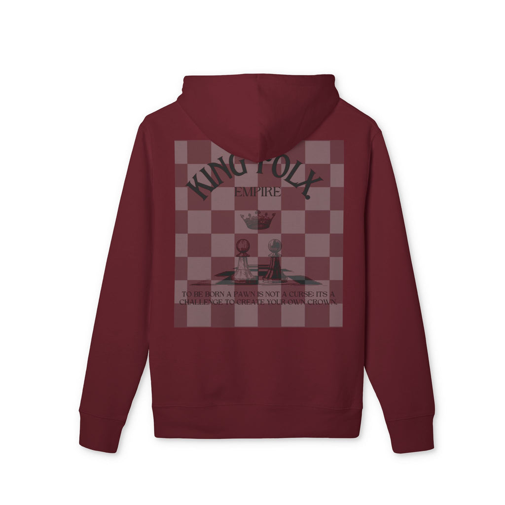 "PAWNS TO KINGS BLACK Print" Unisex Hoodie