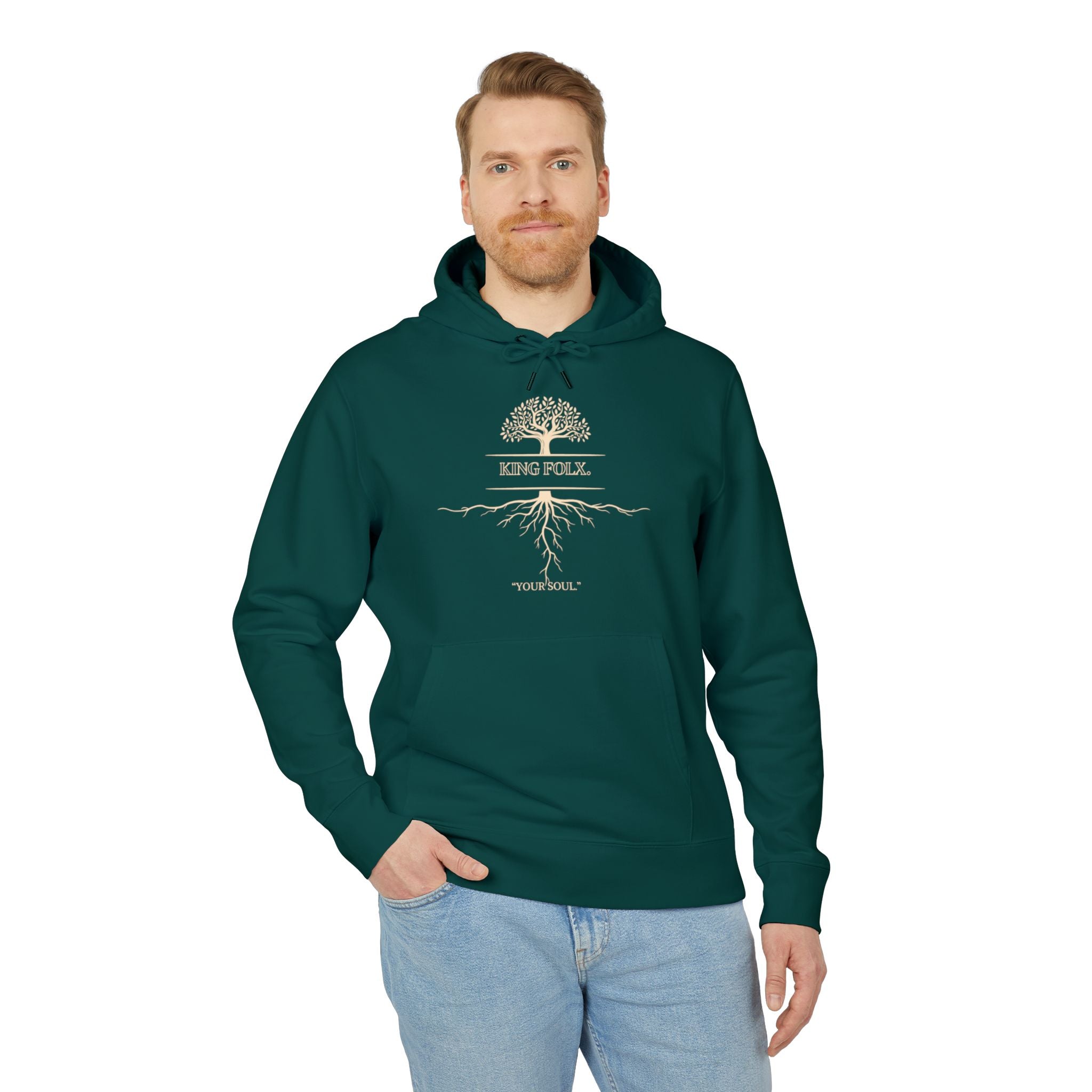 "Tree of Life Off-White Print"- Unisex Hoodie