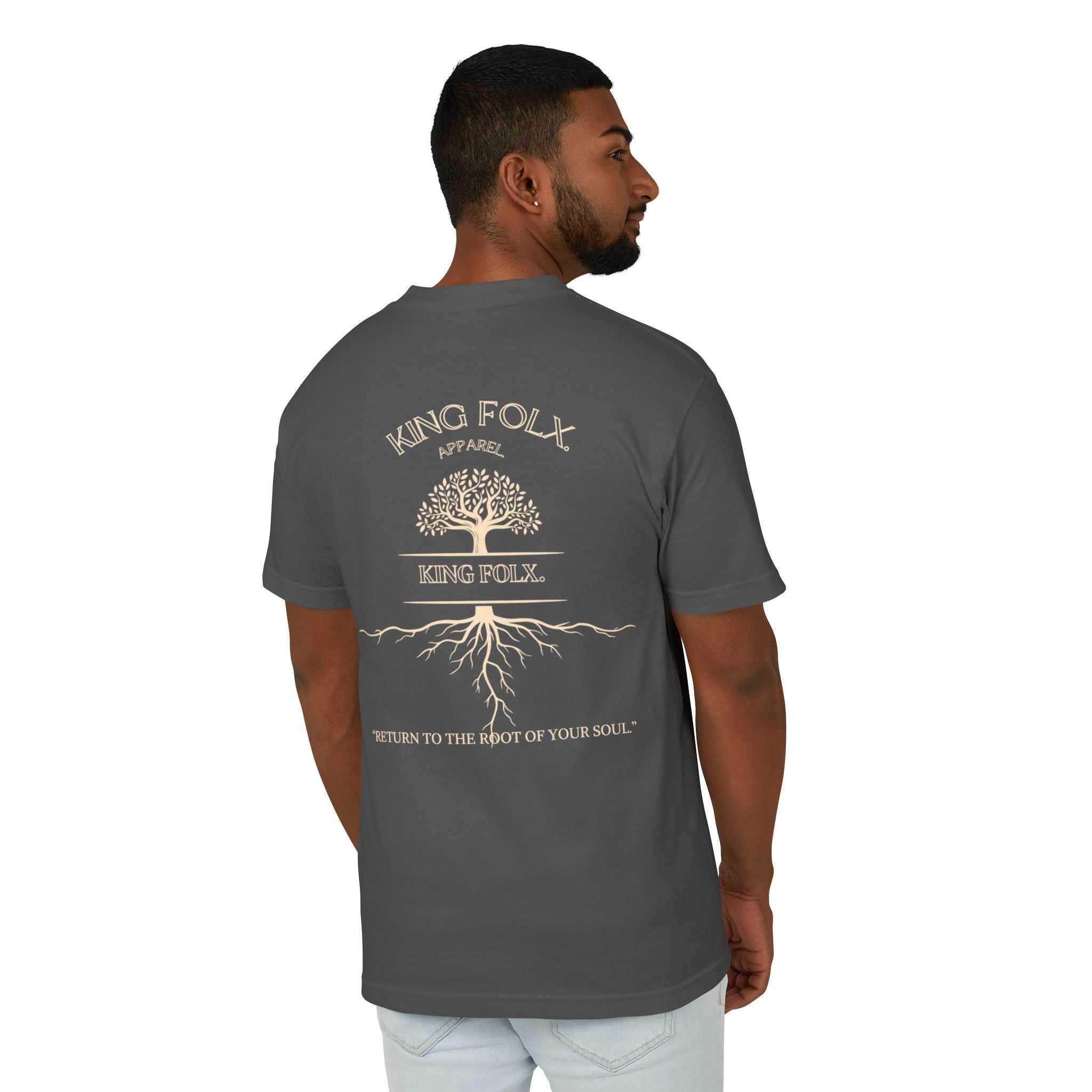 "Tree of Life Off-White Print"- Unisex T-Shirt