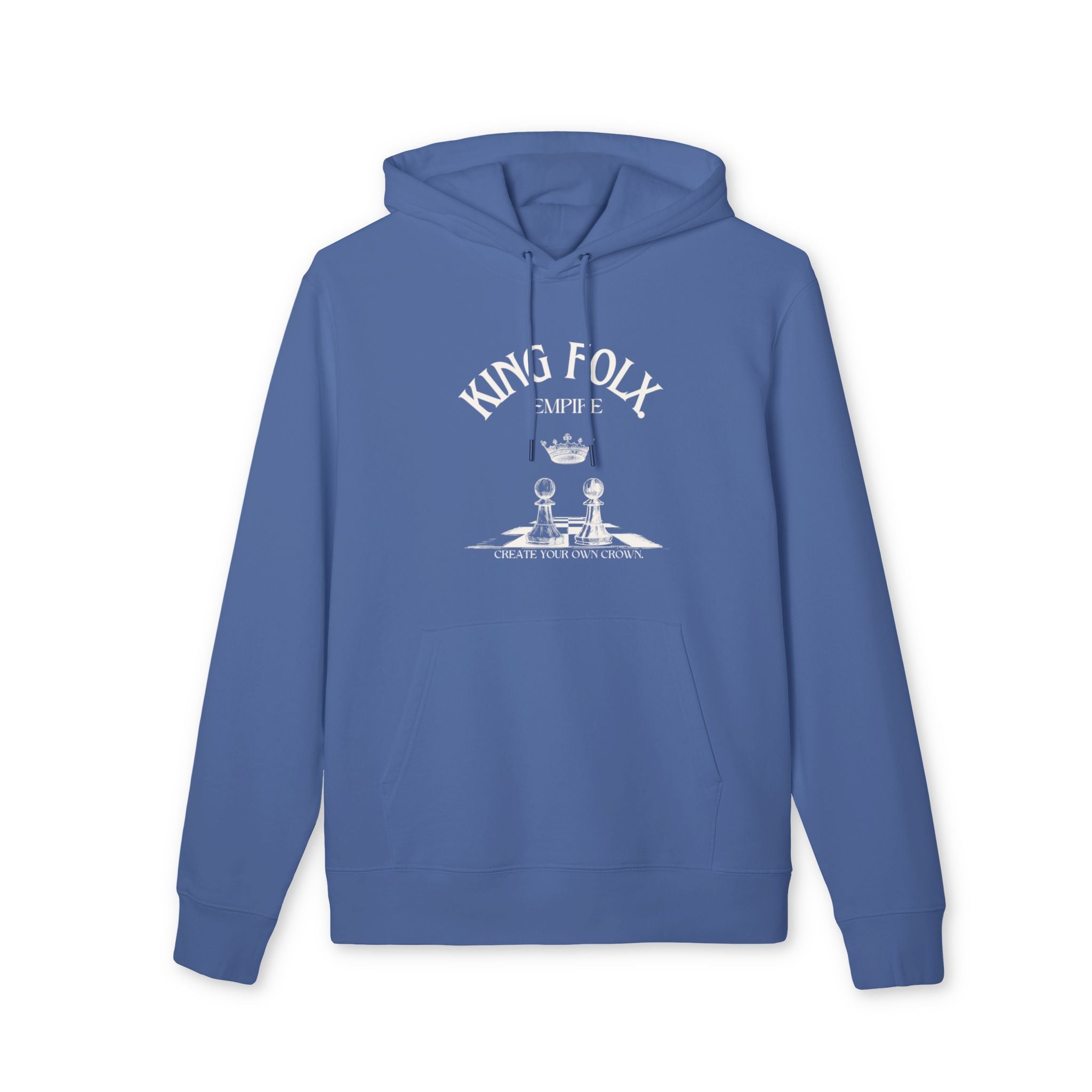 "PAWNS TO KINGS WHITE Print" Unisex Hoodie