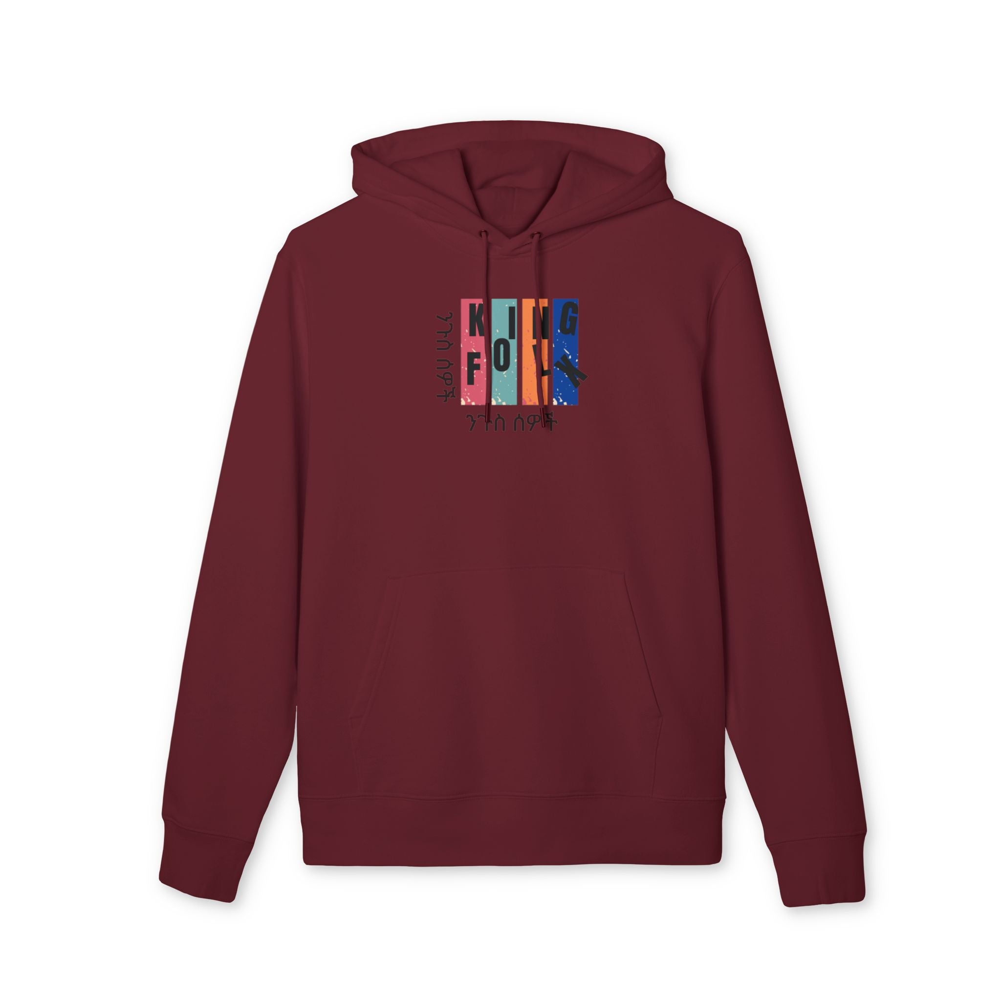 "KING PEOPLE Black Print"" Unisex Hoodie