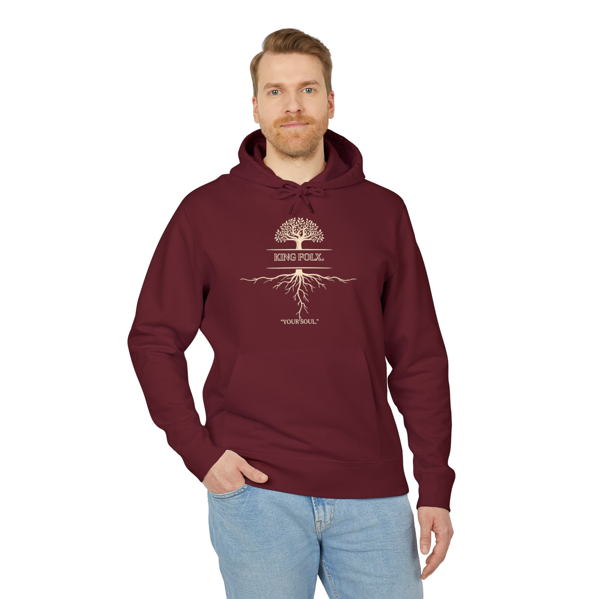 "Tree of Life Off-White Print"- Unisex Hoodie