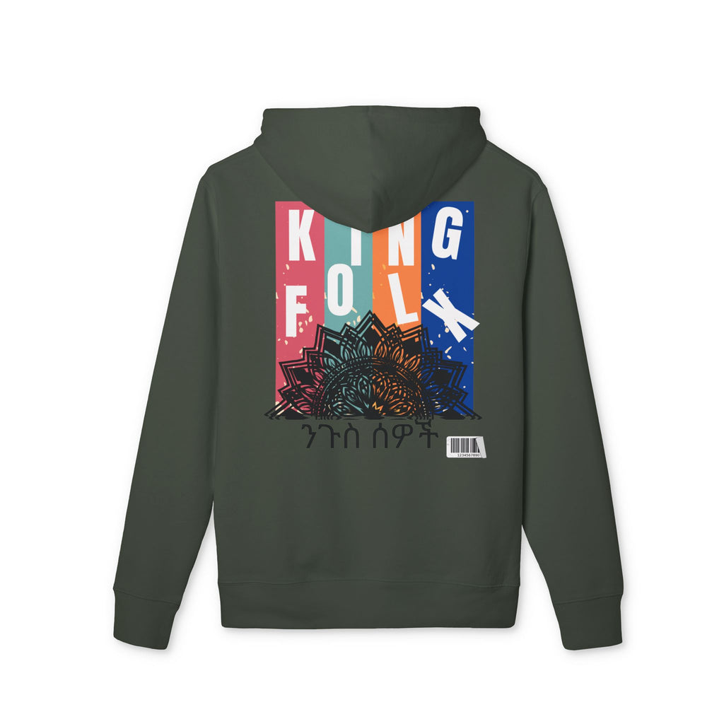 "KING PEOPLE Black Print"" Unisex Hoodie