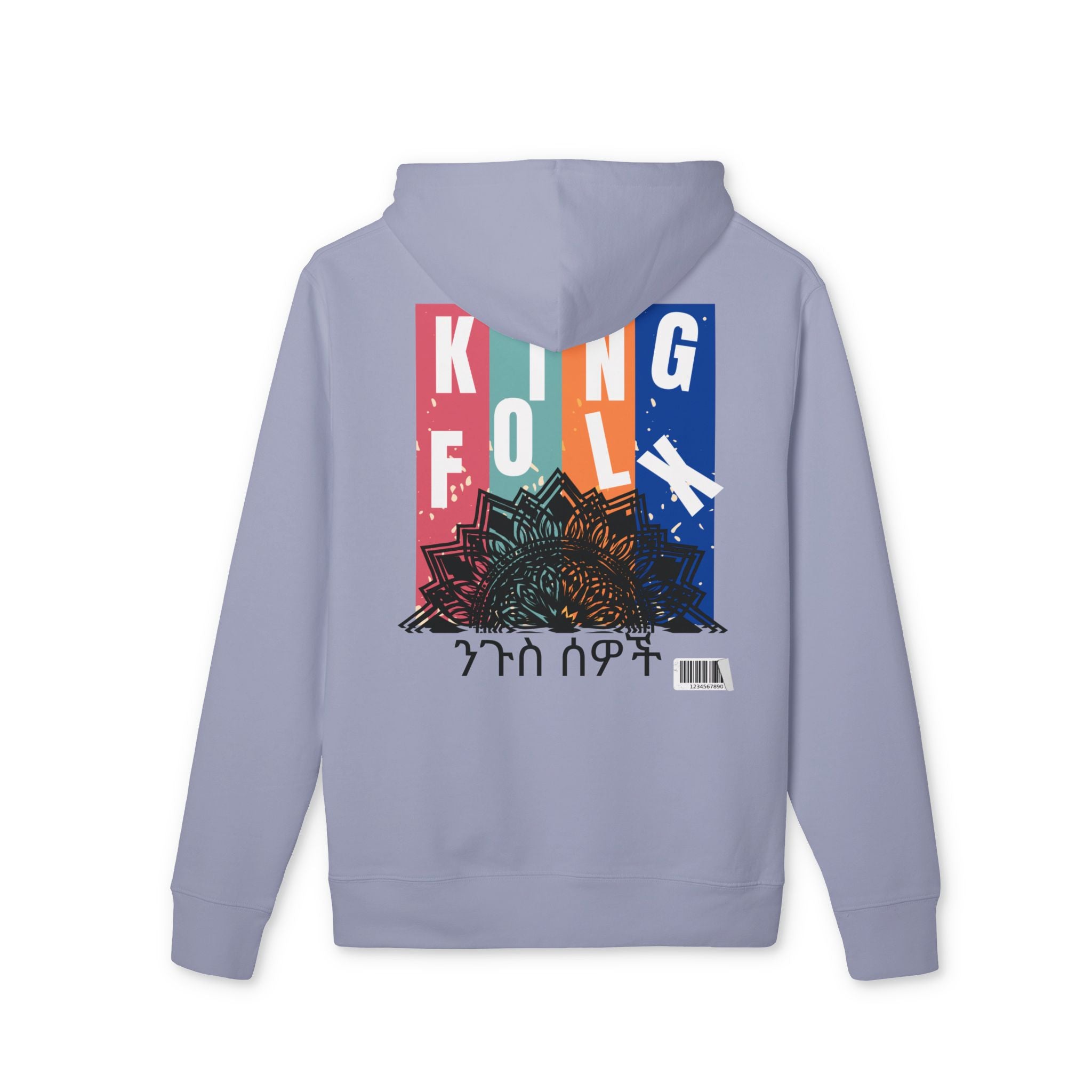 "KING PEOPLE Black Print"" Unisex Hoodie