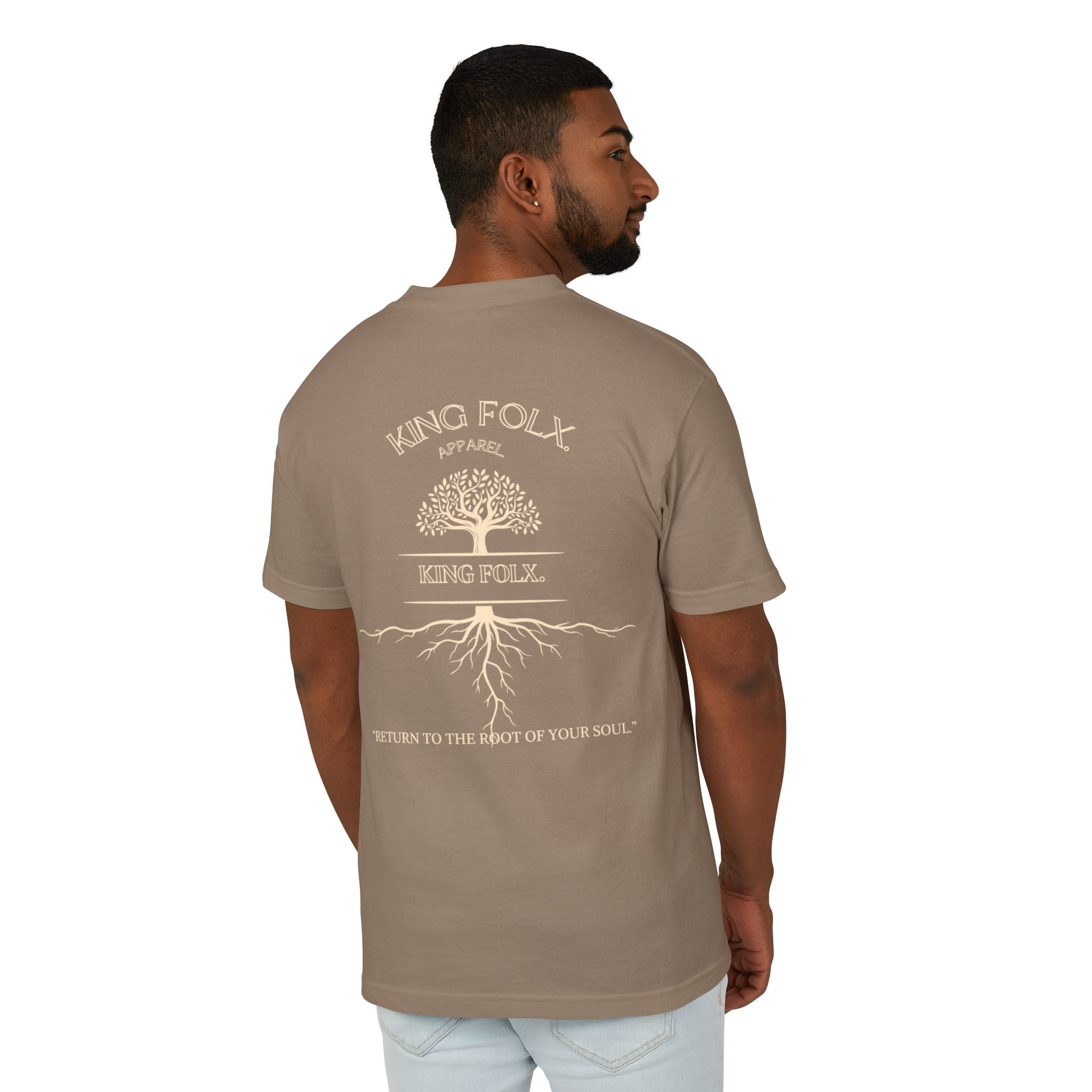 "Tree of Life Off-White Print"- Unisex T-Shirt