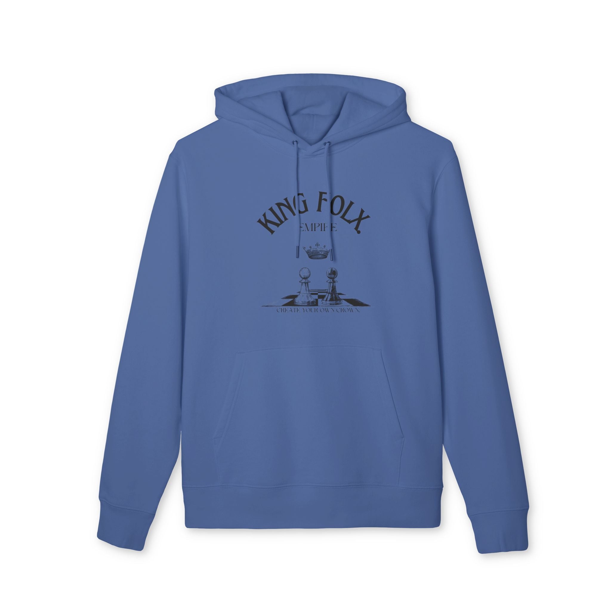 "PAWNS TO KINGS BLACK Print" Unisex Hoodie