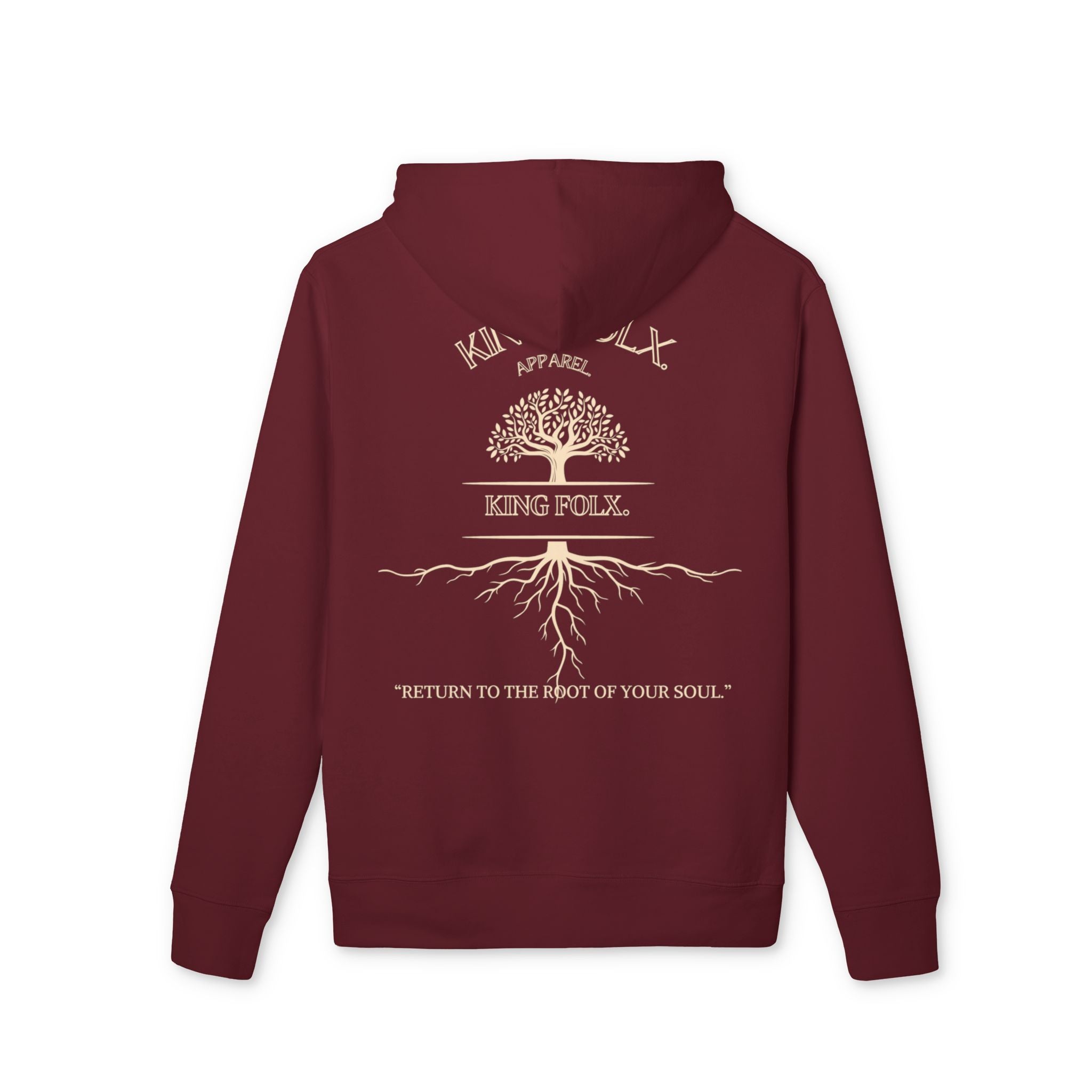 "Tree of Life Off-White Print"- Unisex Hoodie