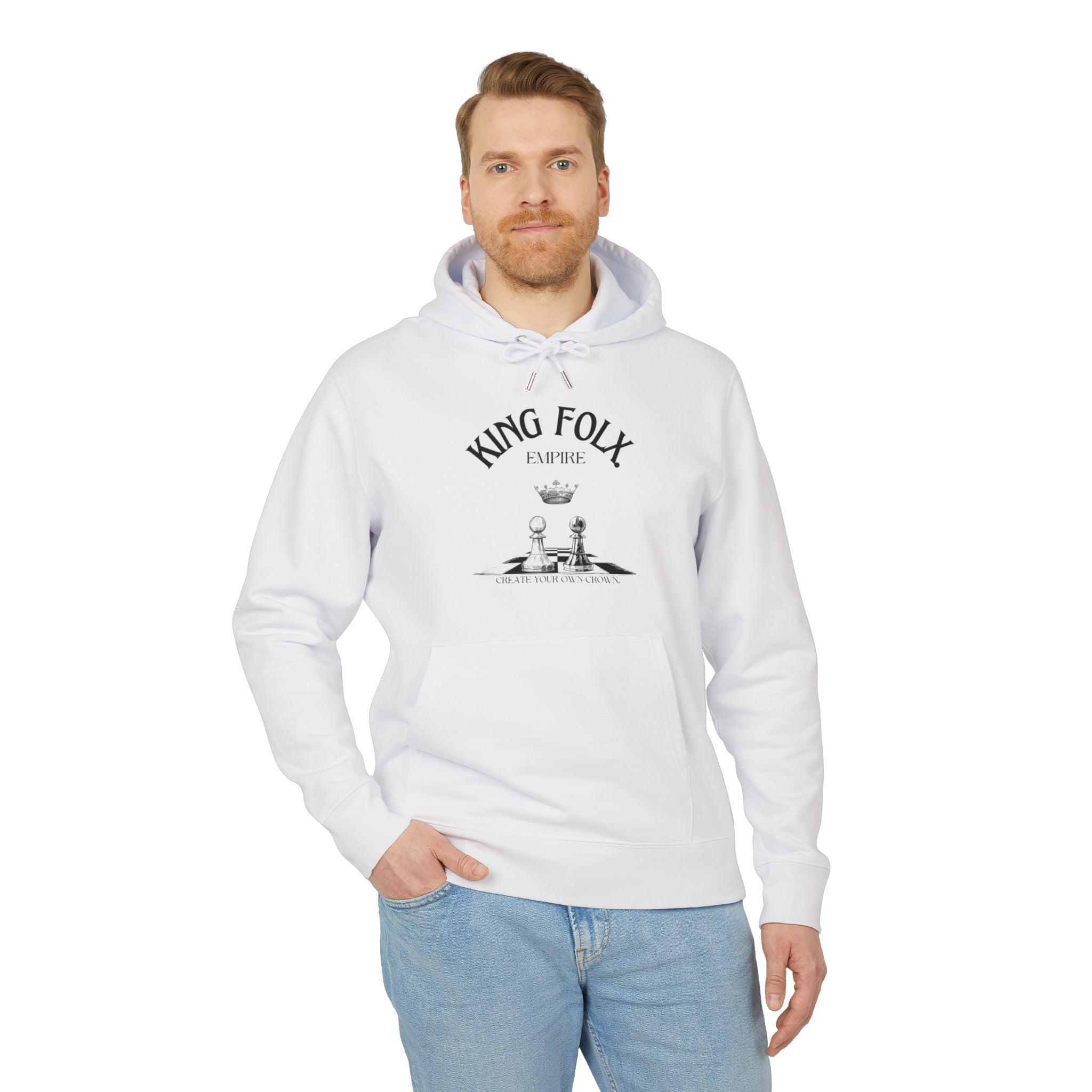 "PAWNS TO KINGS BLACK Print" Unisex Hoodie