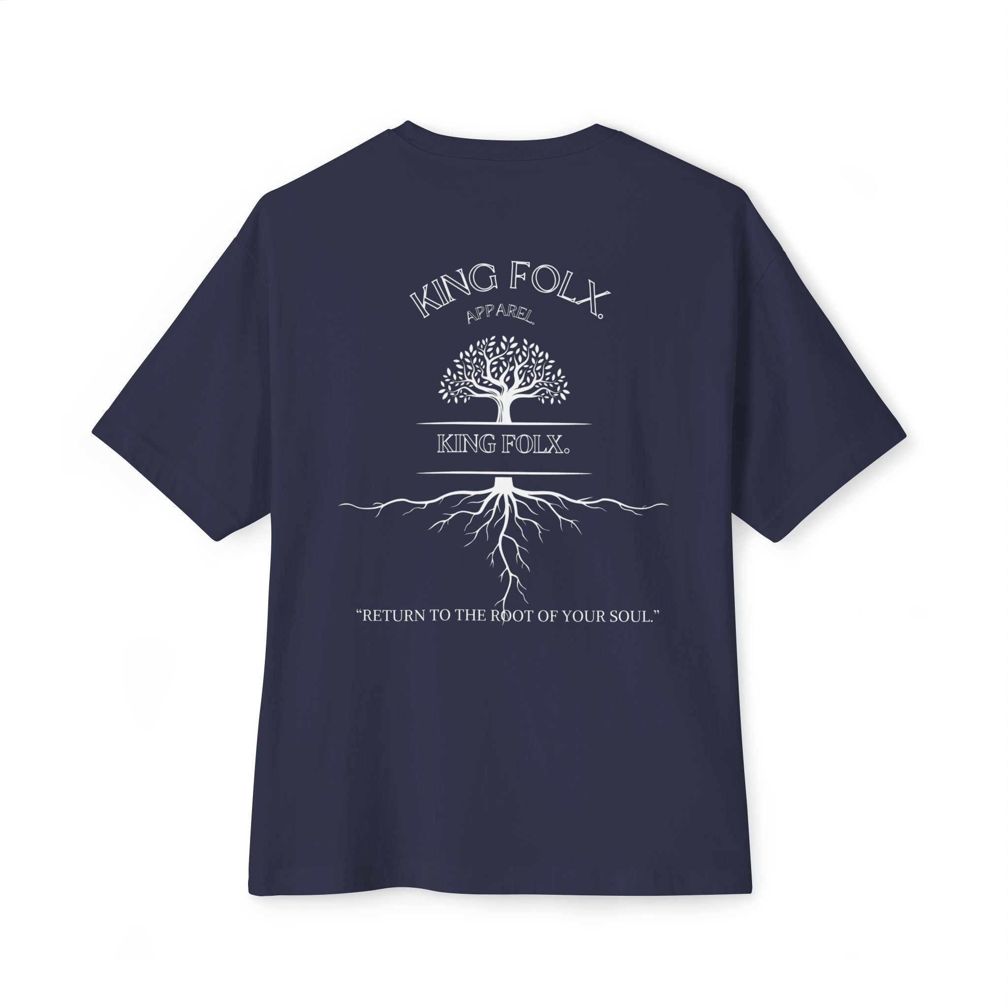 "Tree of Life White Print" Unisex T-Shirt