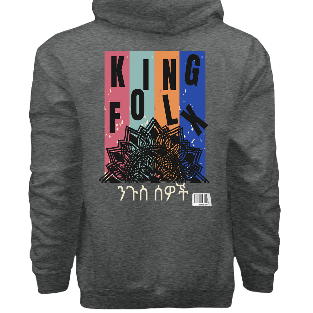 CHARCOAL HEATHER - BACK